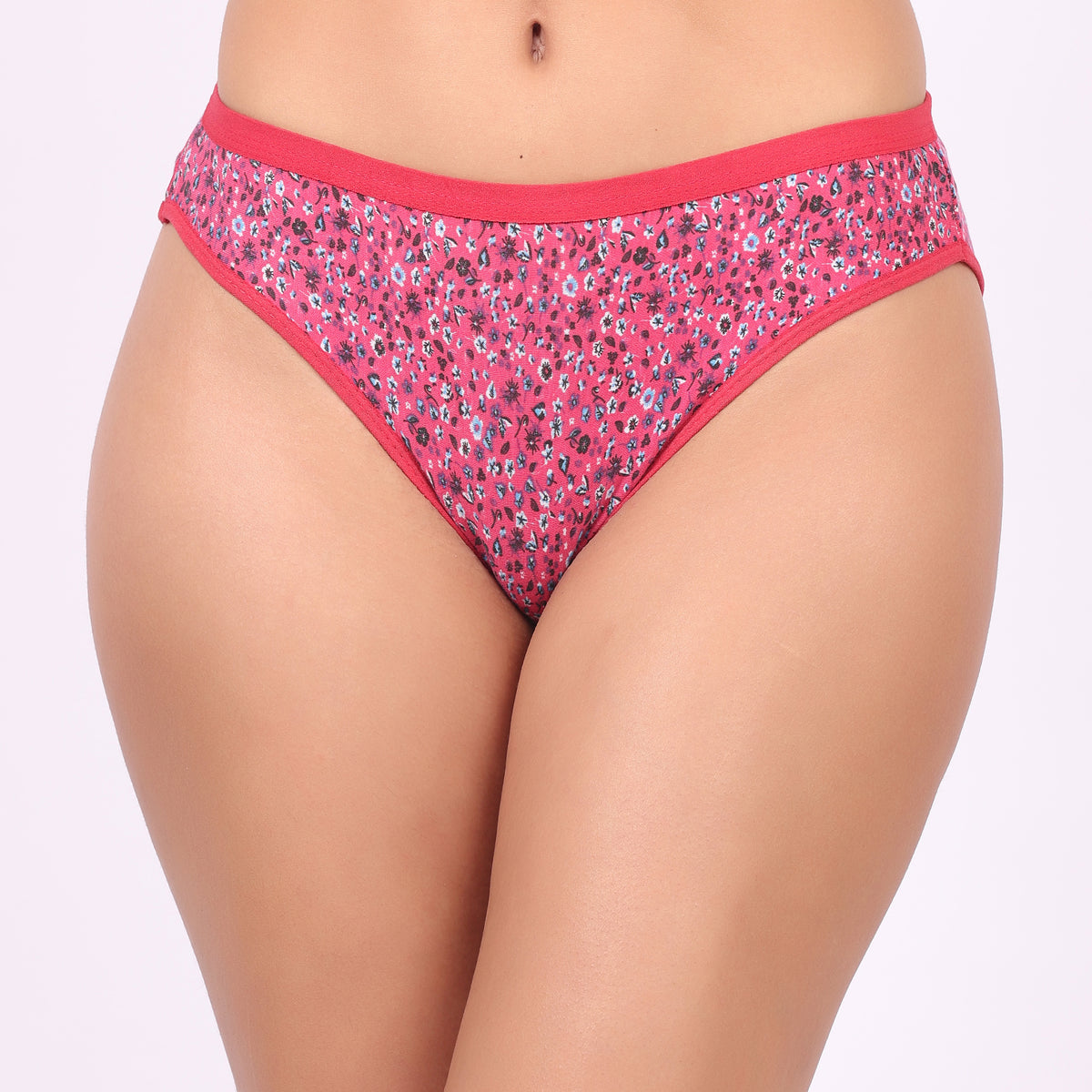 Nudiva Comfortable Mid-Rise Hipster Panties: Pack of 3