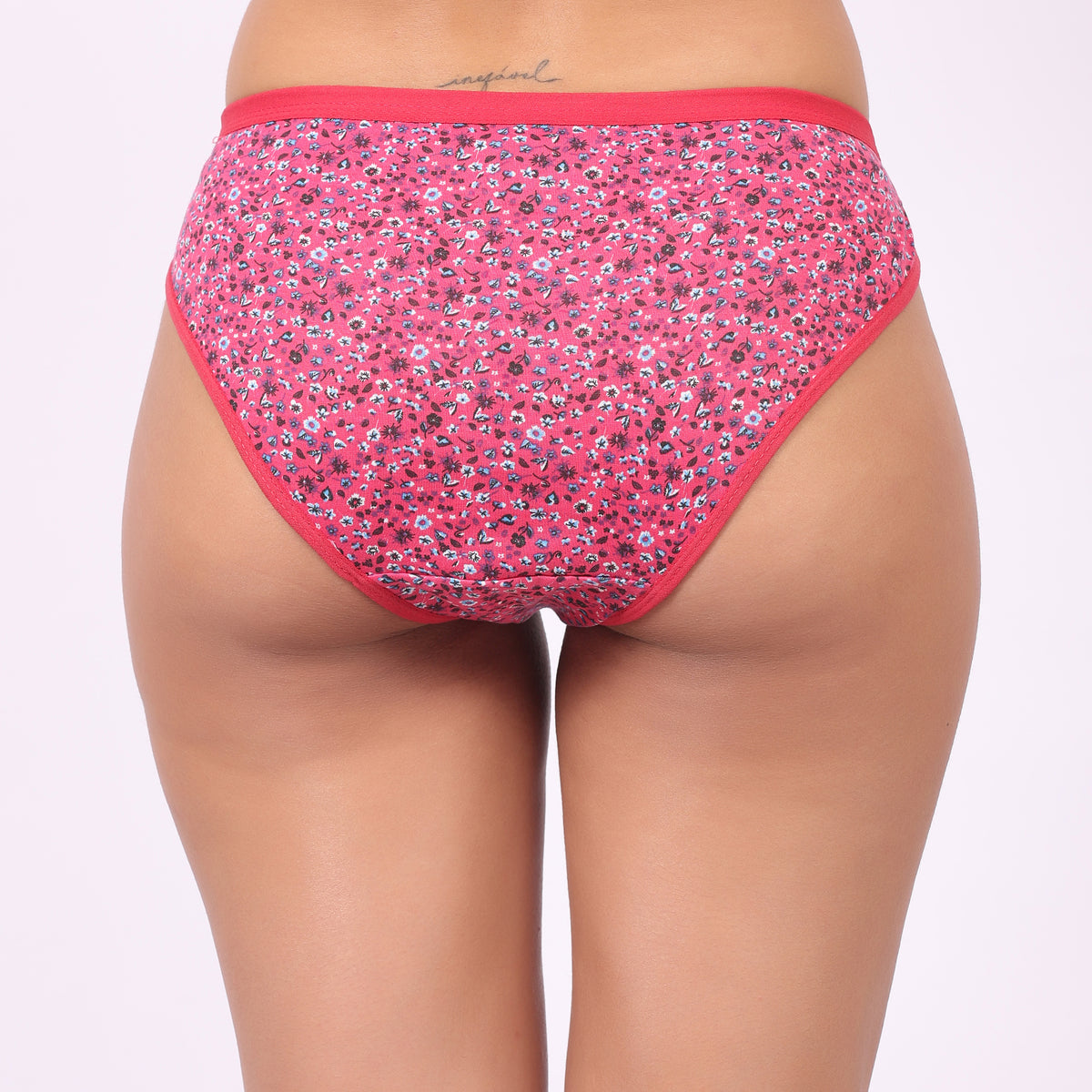 Nudiva Comfortable Mid-Rise Hipster Panties: Pack of 3