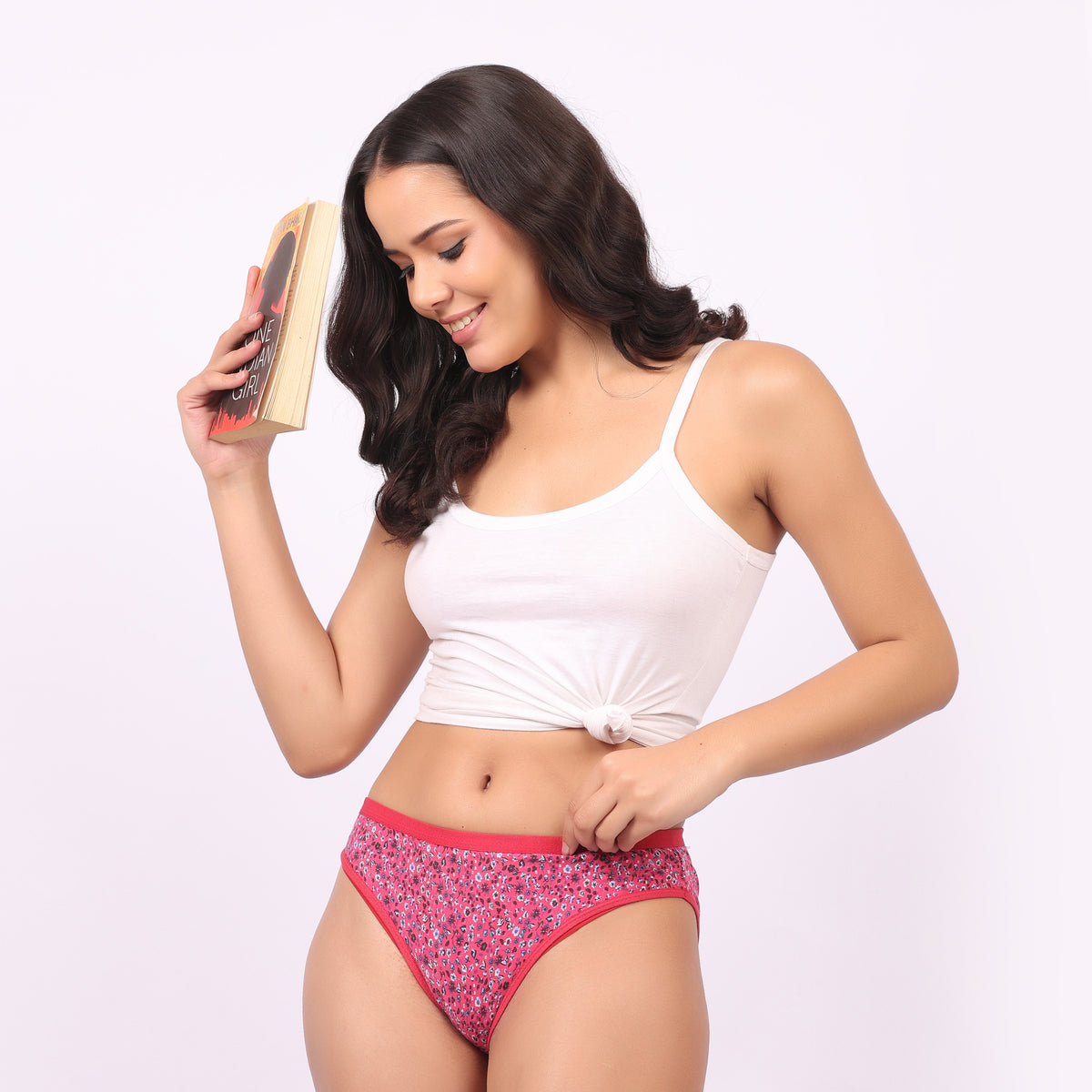 Nudiva Comfortable Mid-Rise Hipster Panties: Pack of 3
