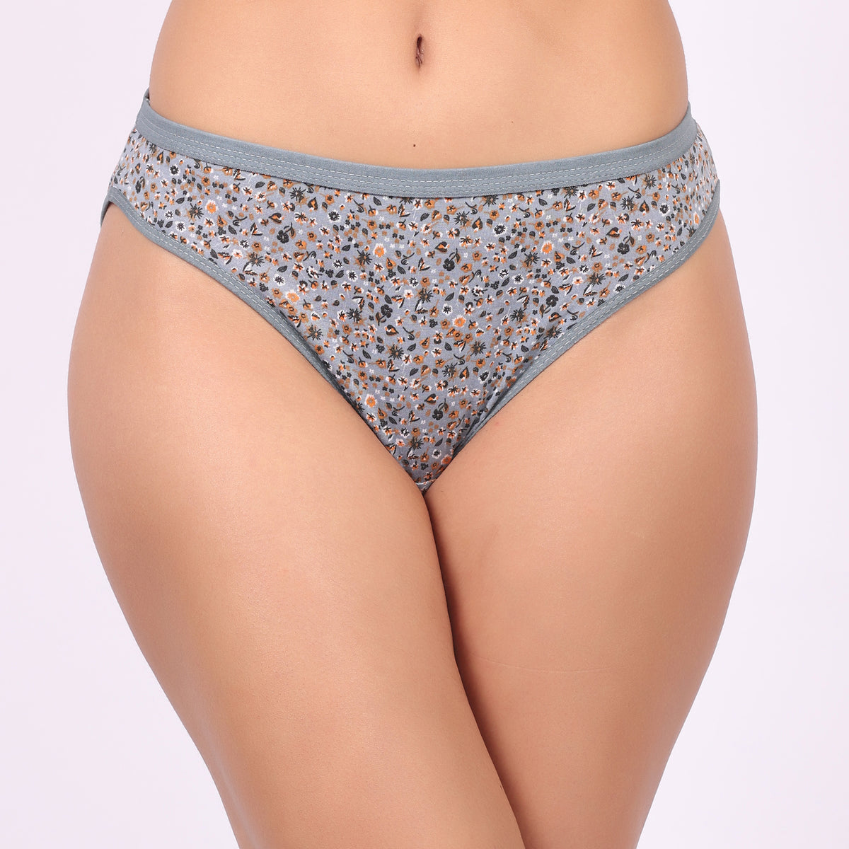 Nudiva Comfortable Mid-Rise Hipster Panties: Pack of 3