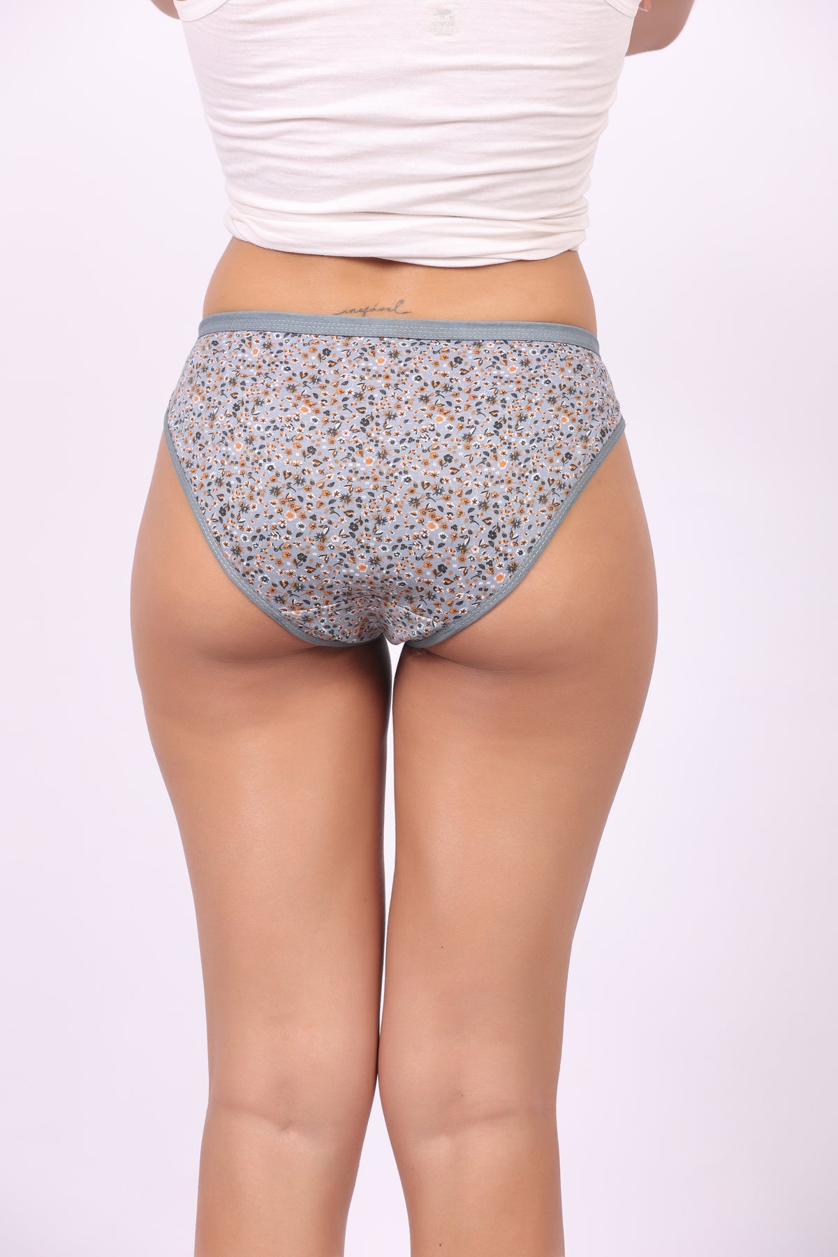 Nudiva Comfortable Mid-Rise Hipster Panties: Pack of 3