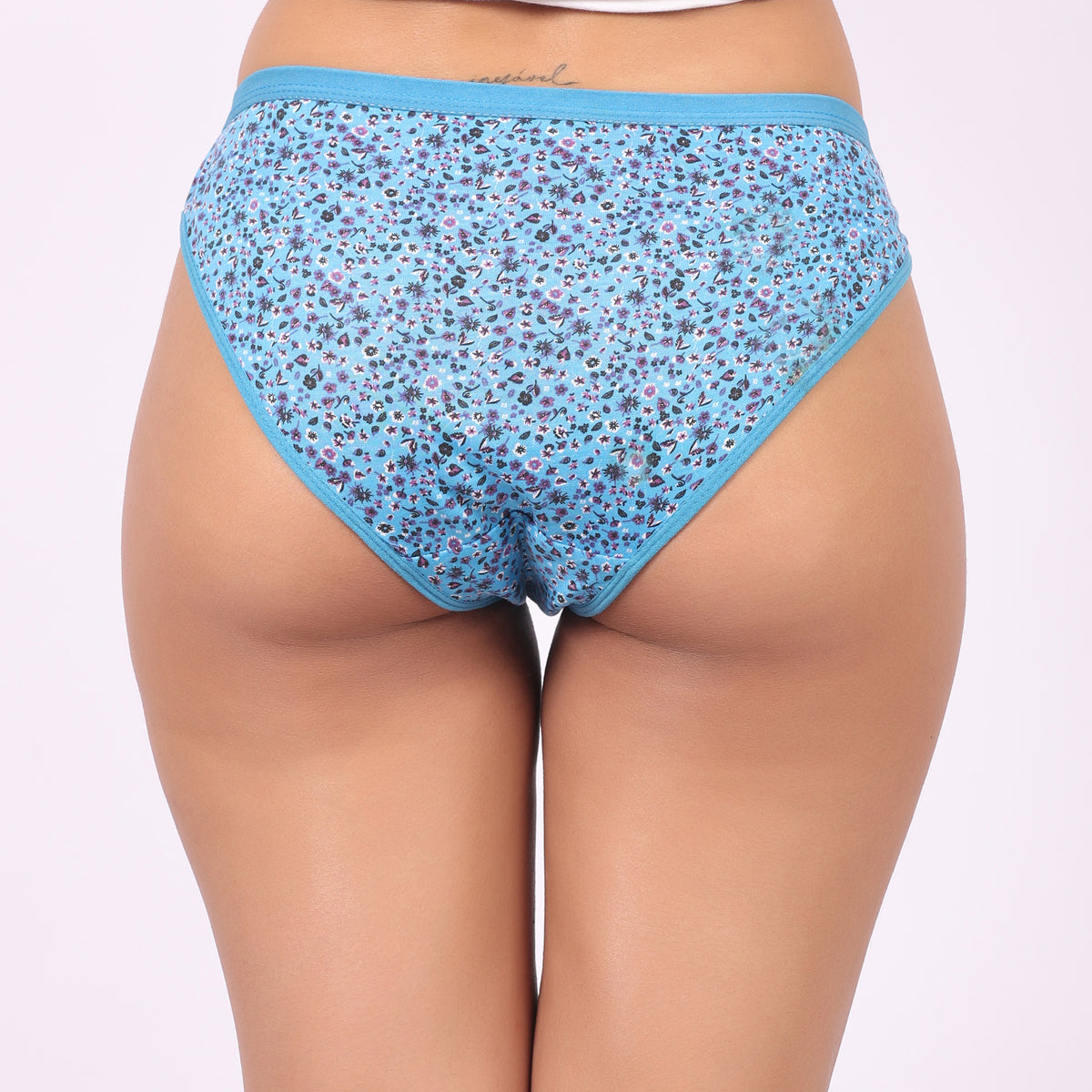 Nudiva Comfortable Mid-Rise Hipster Panties: Pack of 3
