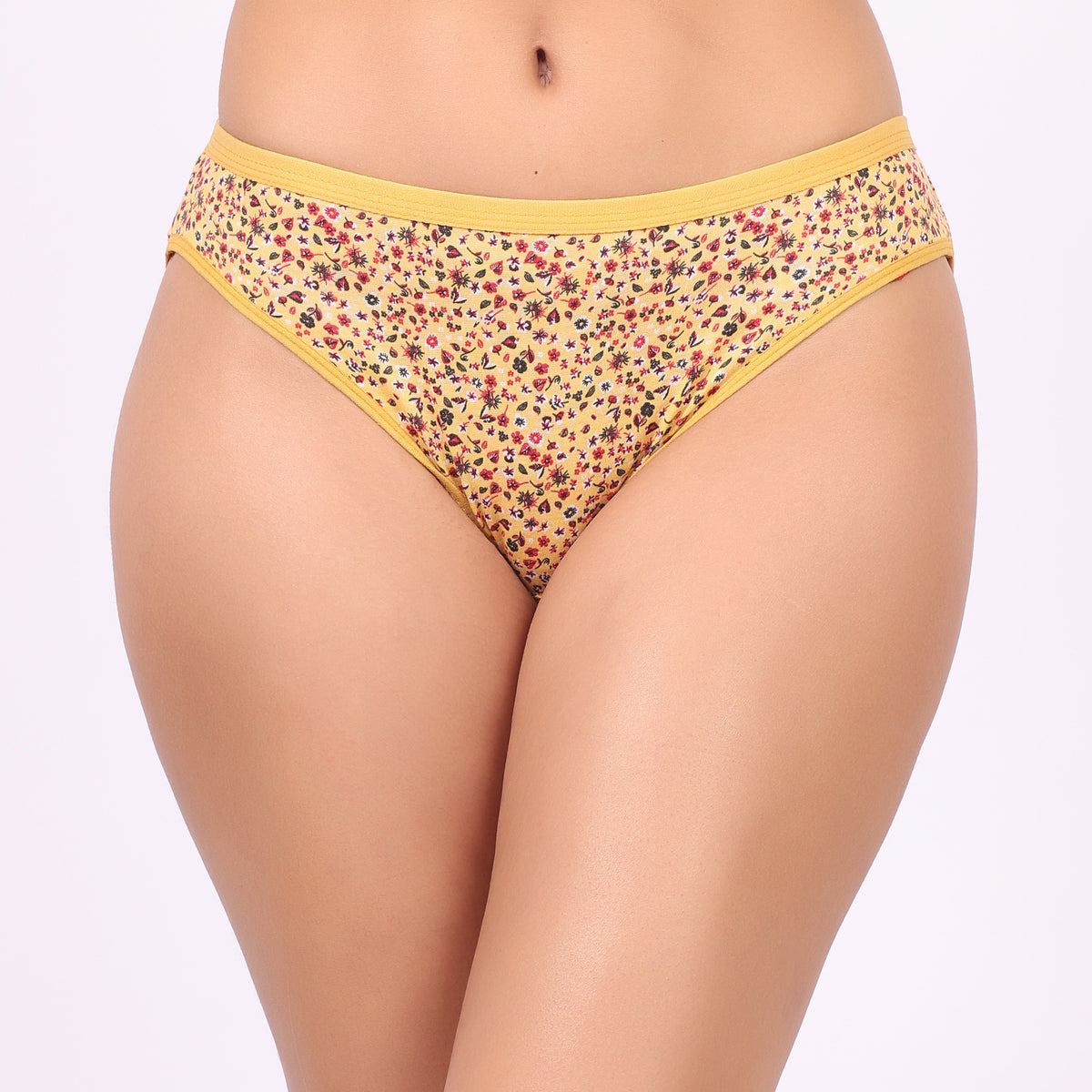 Nudiva Comfortable Mid-Rise Hipster Panties: Pack of 3