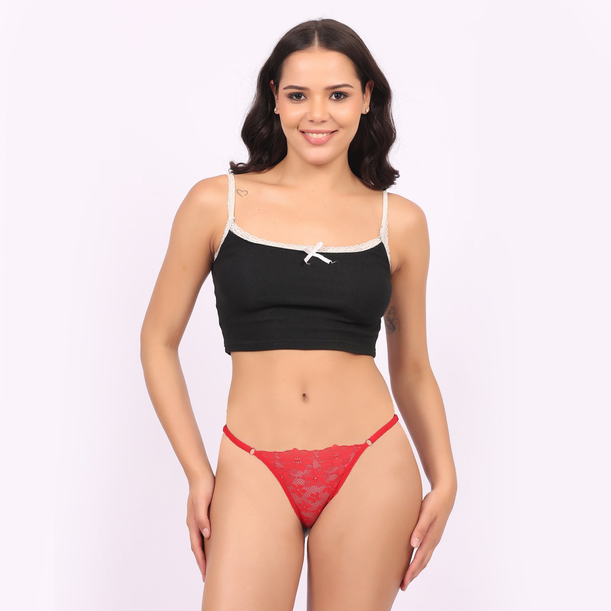 Nudiva Ultra-Soft Breathable Fabric Thong Panties: Pack of 3