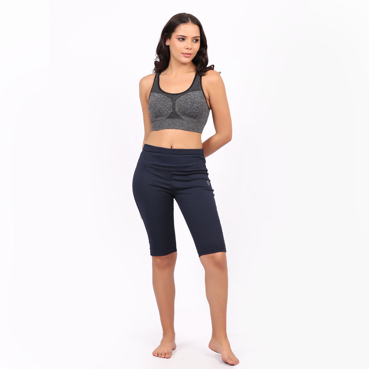 Women's Reversible Sports Bra | Double-Sided Seamless Stretch Activewear Bra  | Wirefree Workout & Everyday Wear