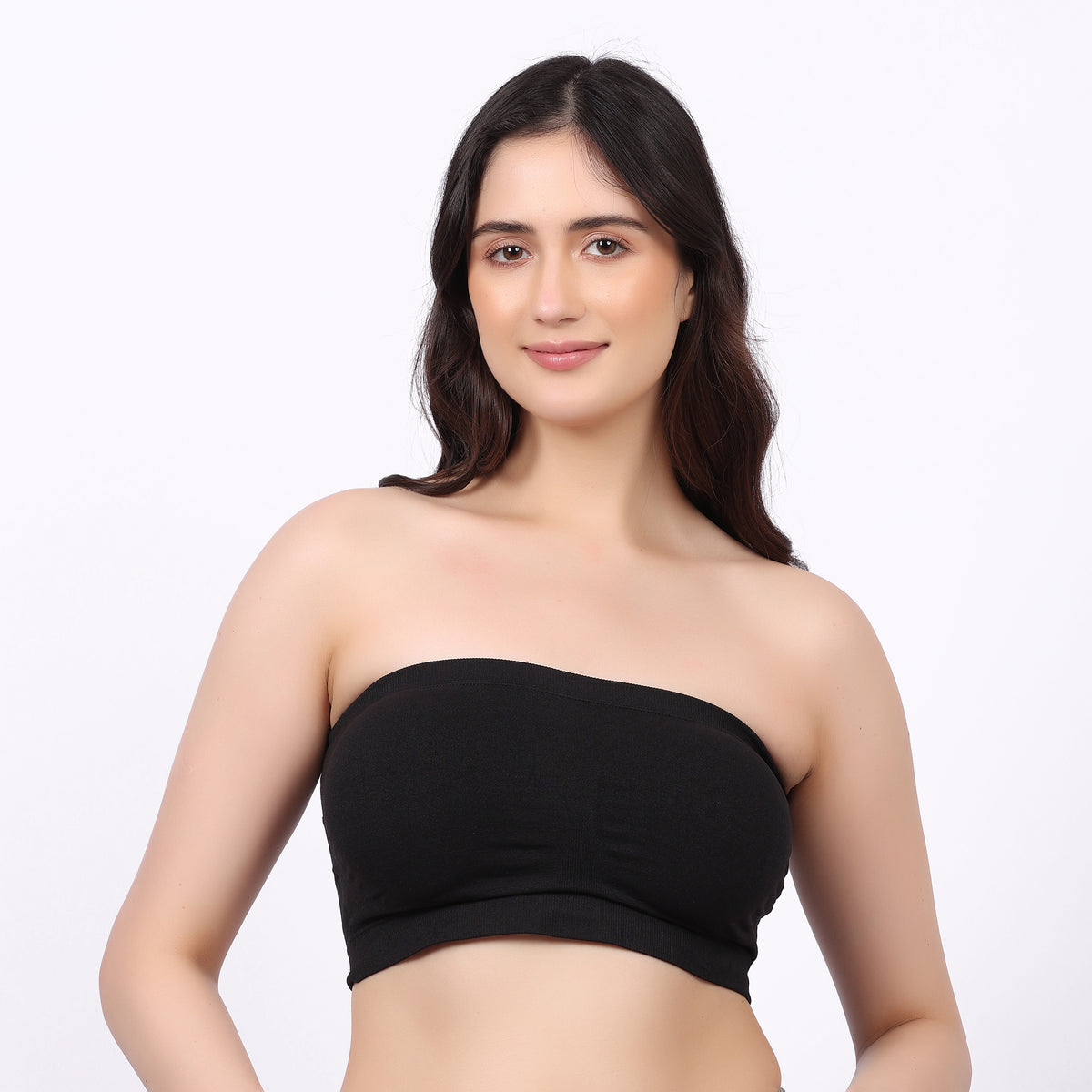 Women's Tube Bra | Strapless Seamless Stretch Bra | Soft Wirefree Everyday Innerwear