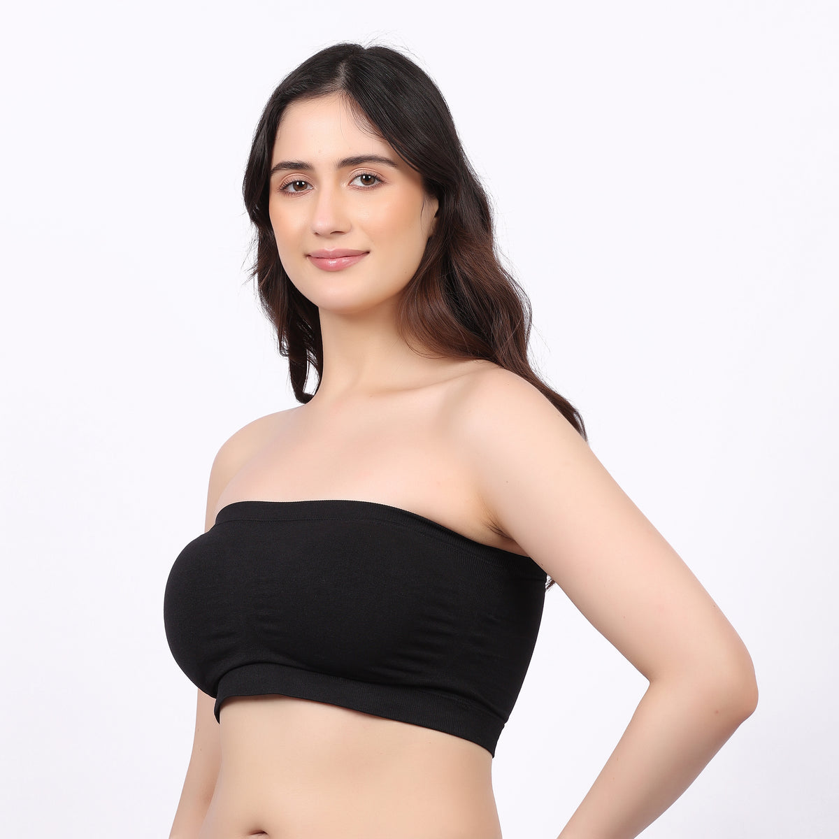 Women's Tube Bra | Strapless Seamless Stretch Bra | Soft Wirefree Everyday Innerwear