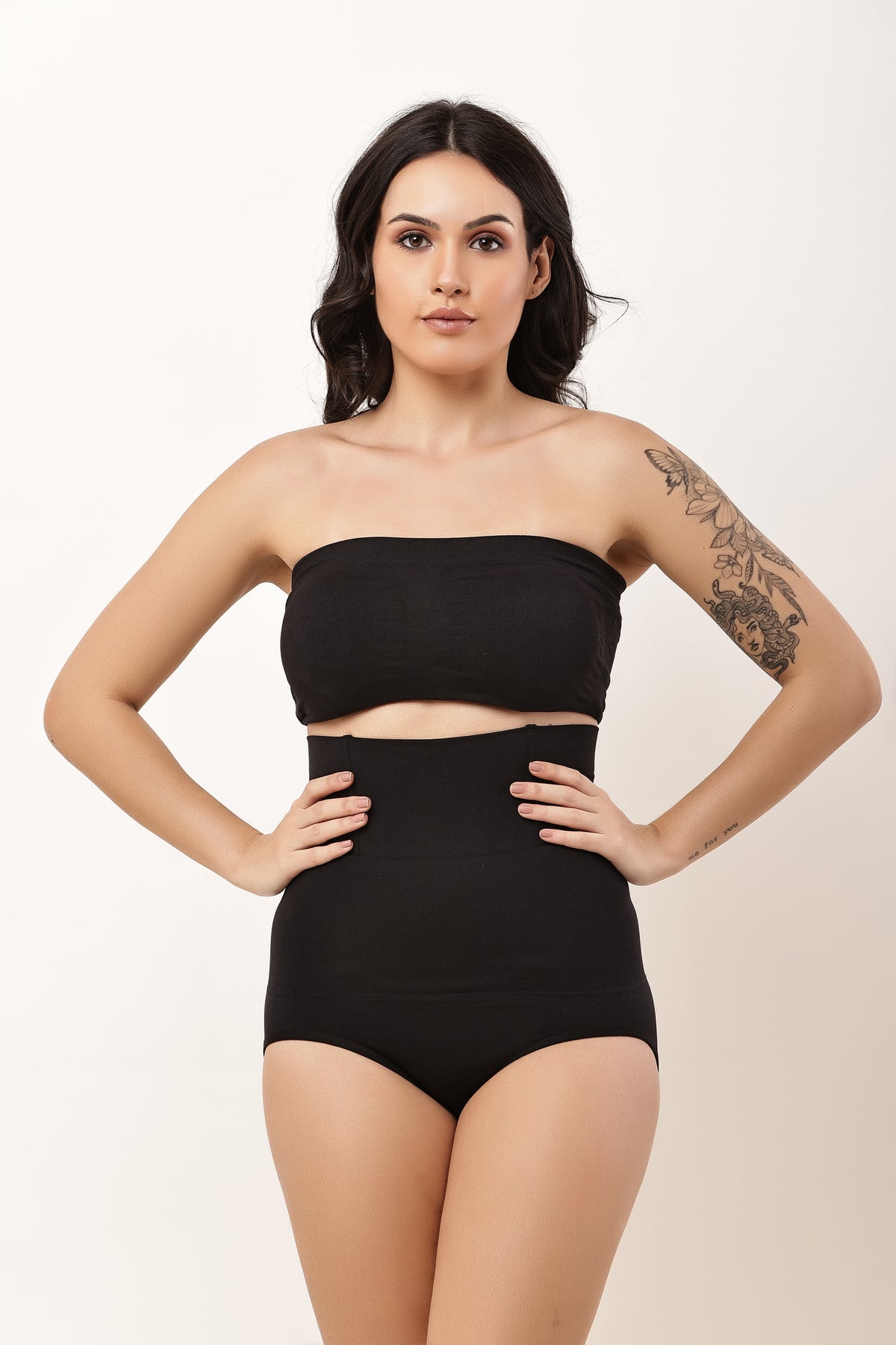 Nudiva Premium Breathable Stretch Fabric Bikini Shapewear Panty