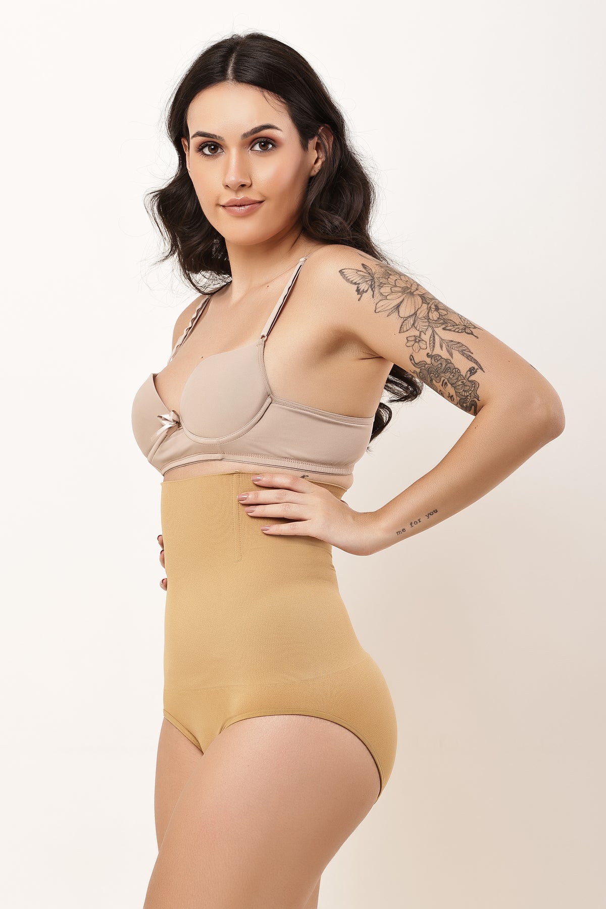 Nudiva Premium Breathable Stretch Fabric Bikini Shapewear Panty