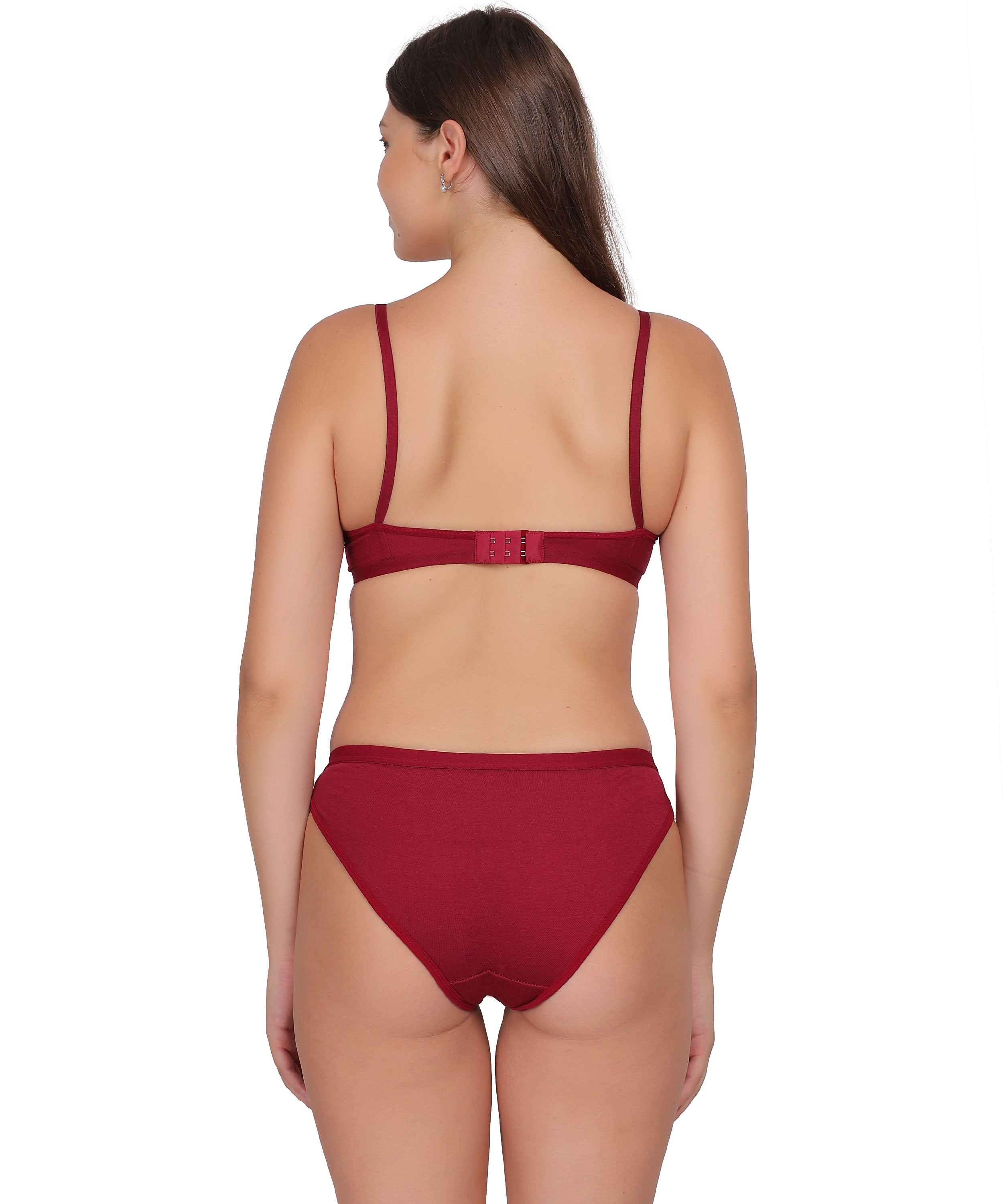 Nudiva Non Padded Self-Design Lingerie Set