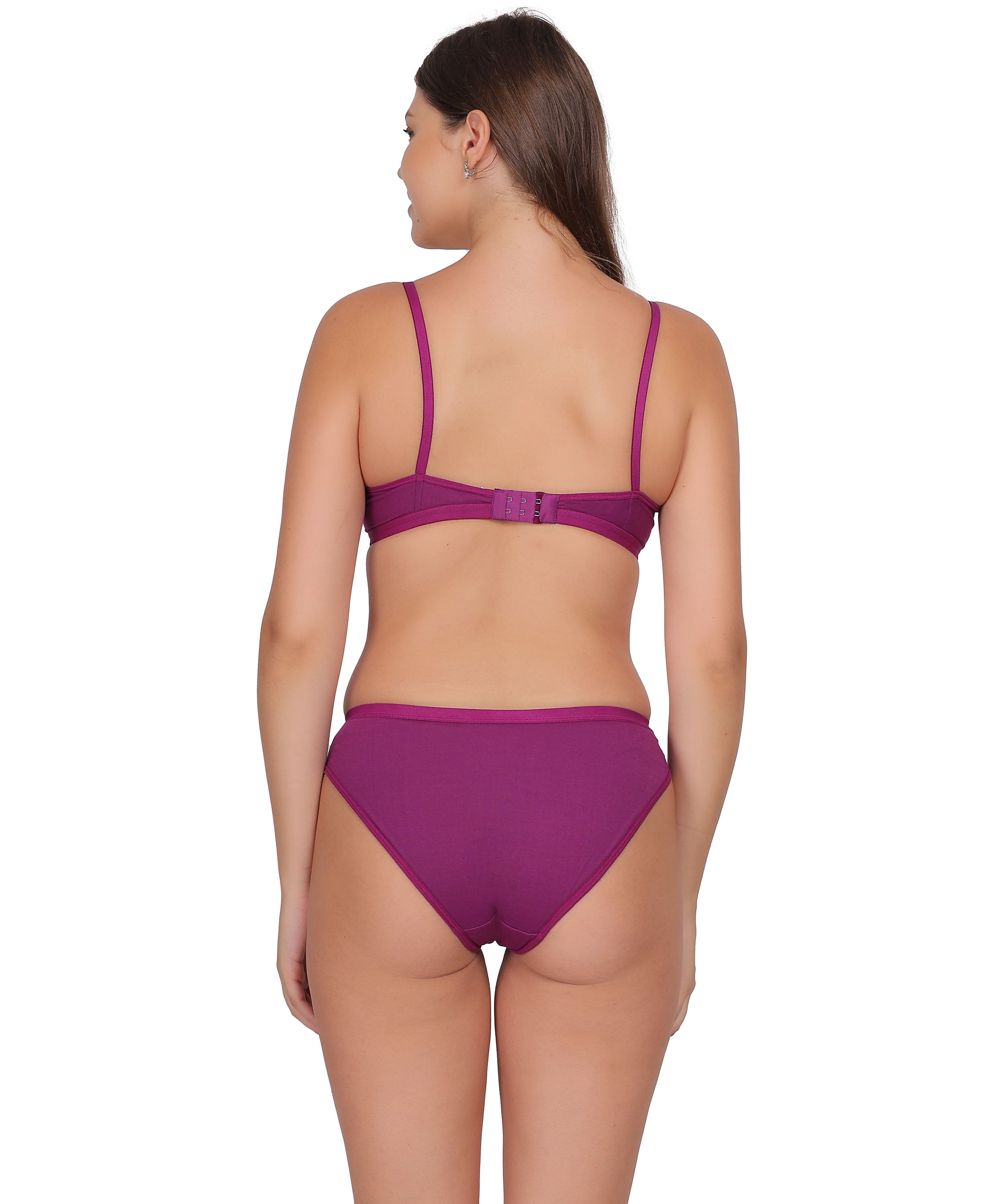 Nudiva Non Padded Self-Design Lingerie Set