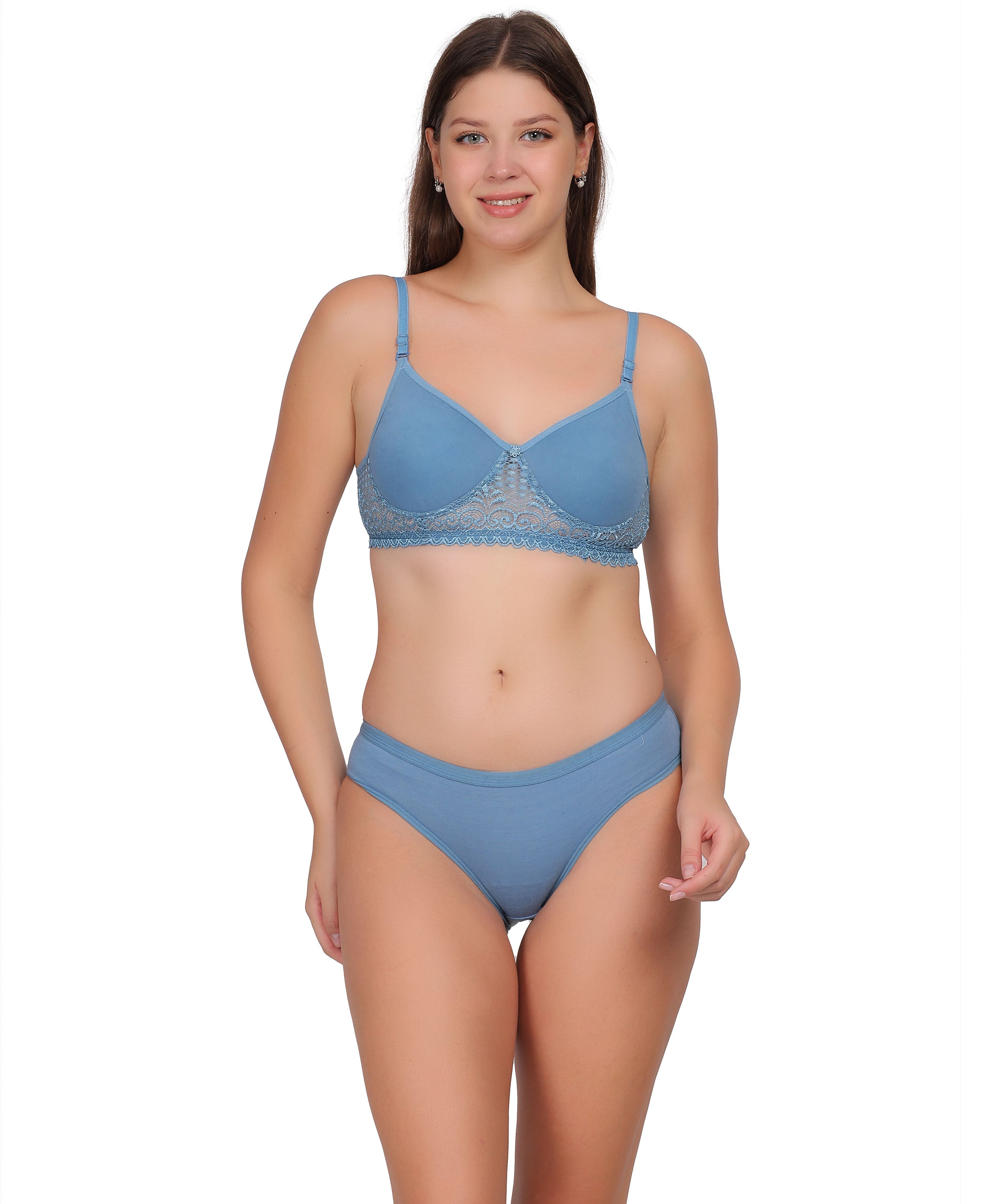 Padded Lingerie Set: Natural Shape & Comfort (Pack of 3)