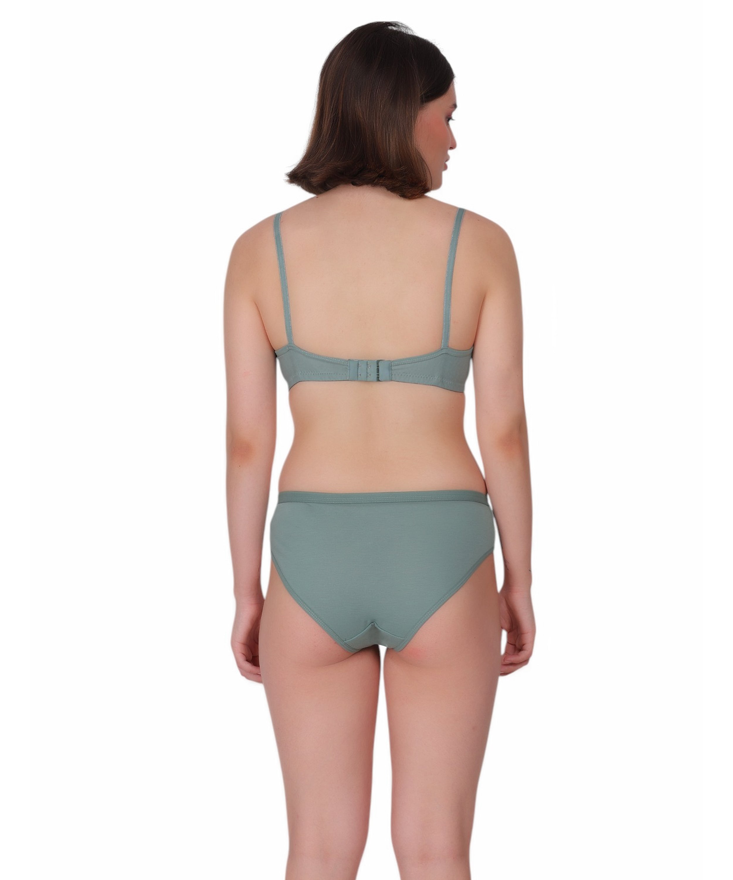 Versatile Comfort: Nudiva Padded Full Coverage Lingerie Set (Pack Of 3)