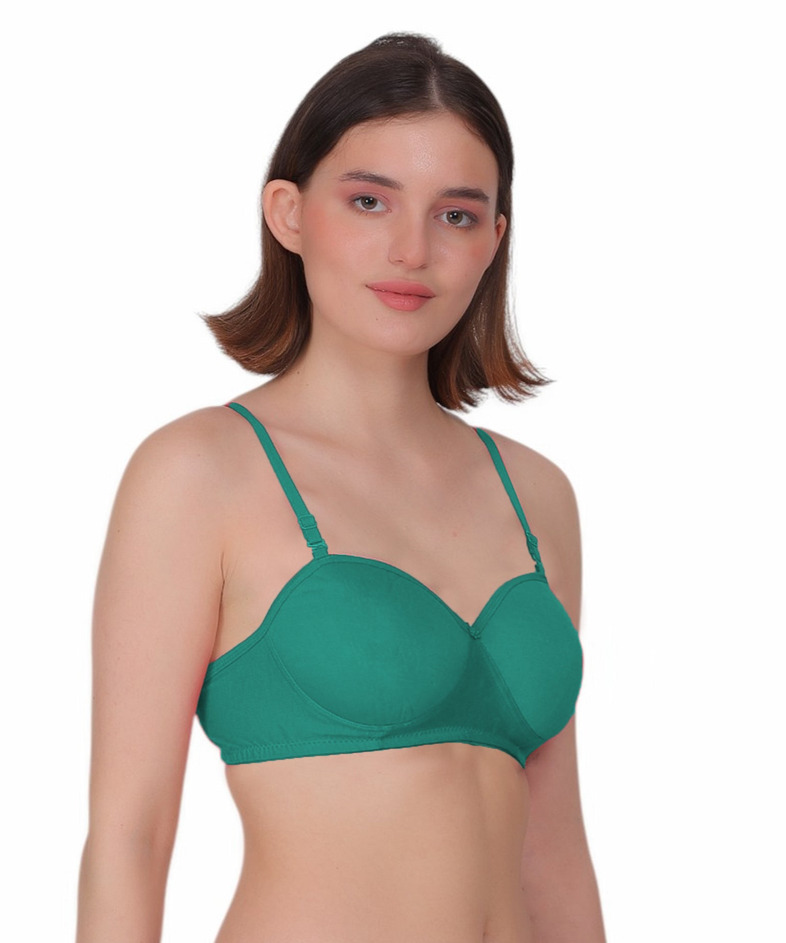 Nudiva Half Coverage Bra: Padded Comfort & Style