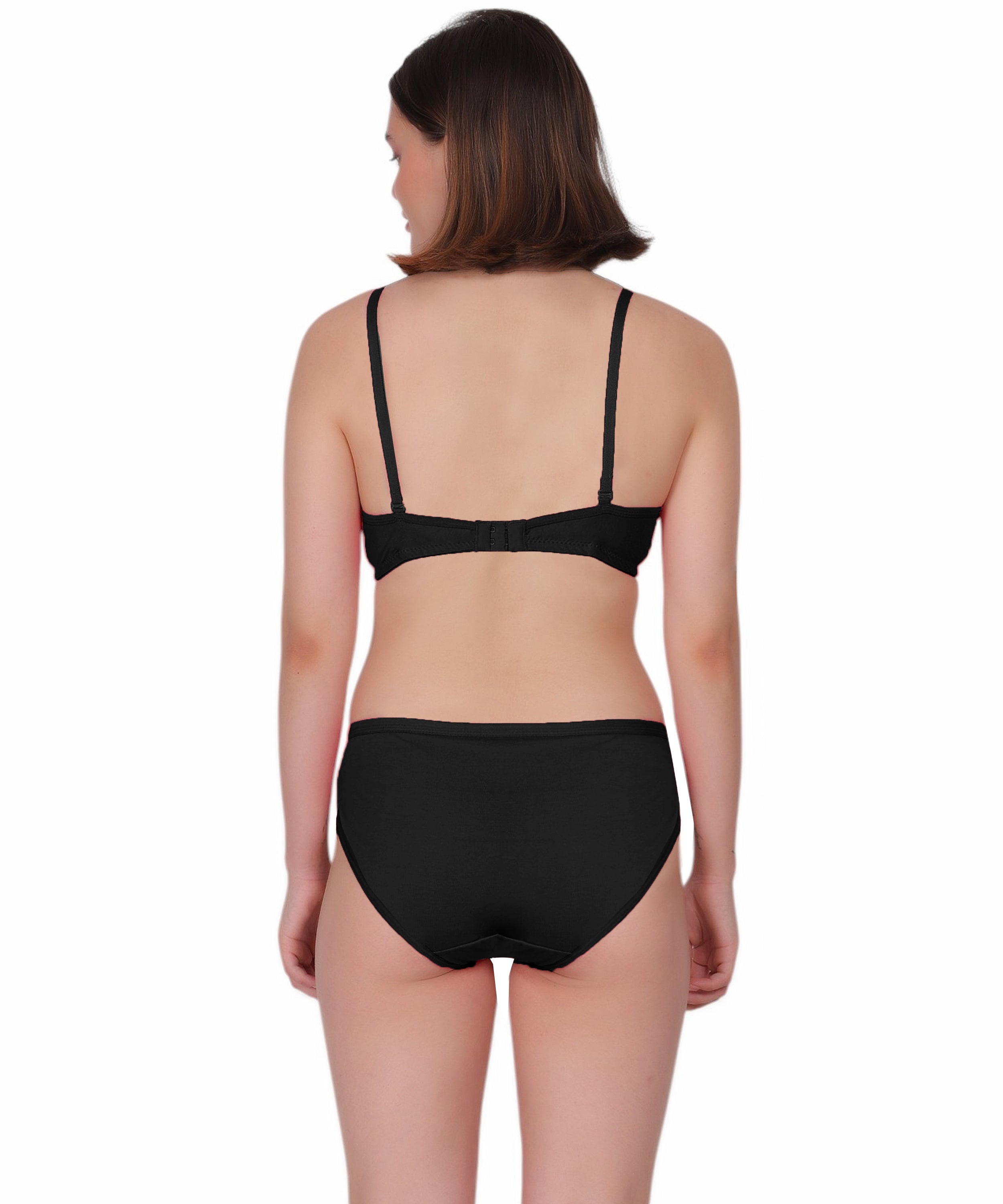 Nudiva Half Coverage Lingerie Set: Padded Comfort & Style