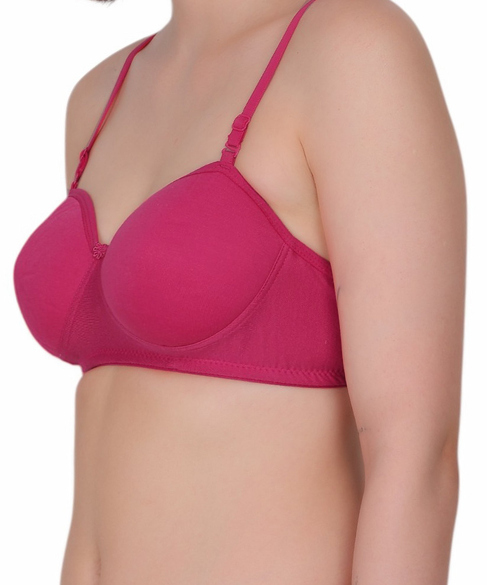 Nudiva Half Coverage Bra: Padded Comfort & Style