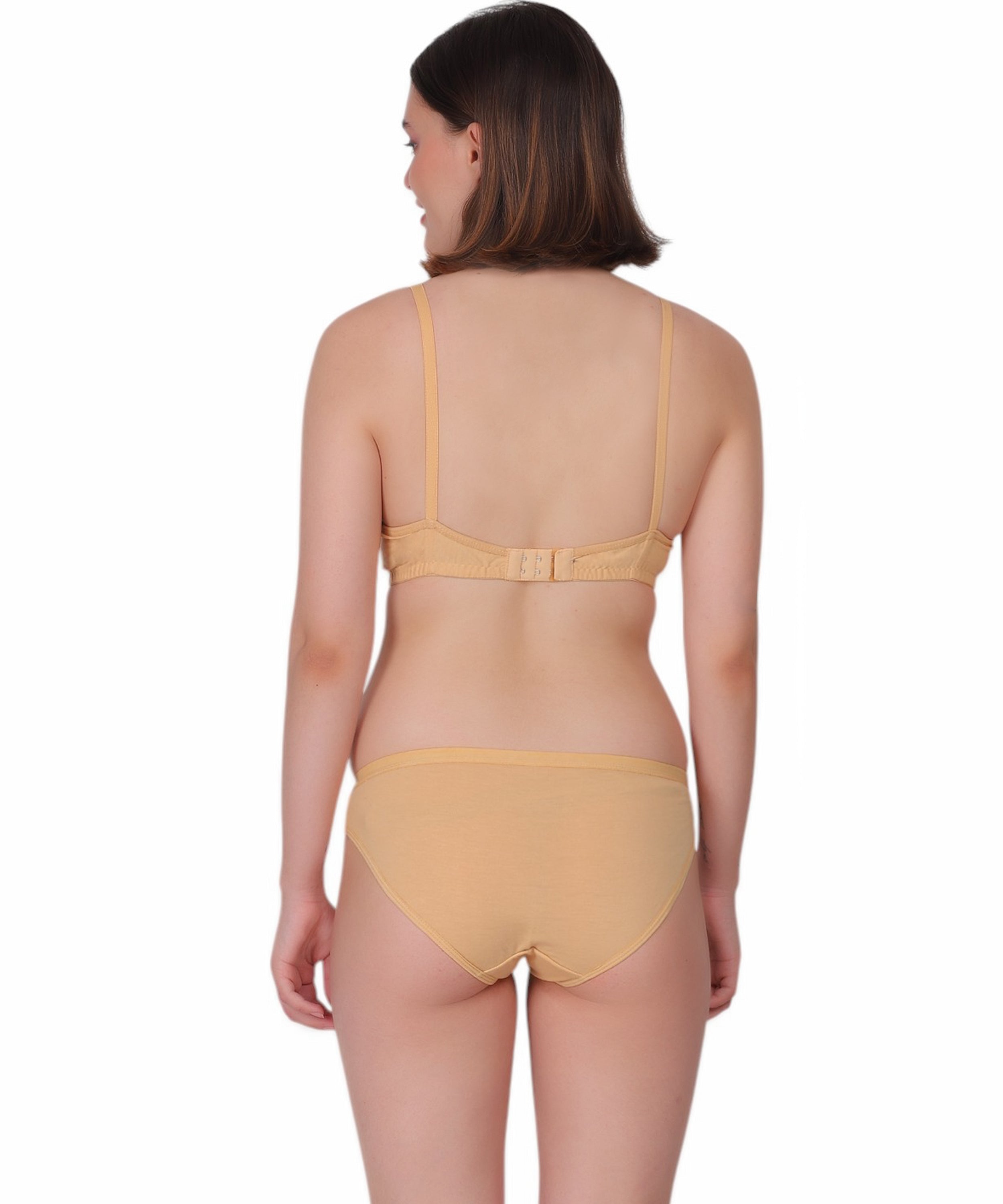 Playful & Chic: Nudiva Non Padded Self-Design Lingerie Set