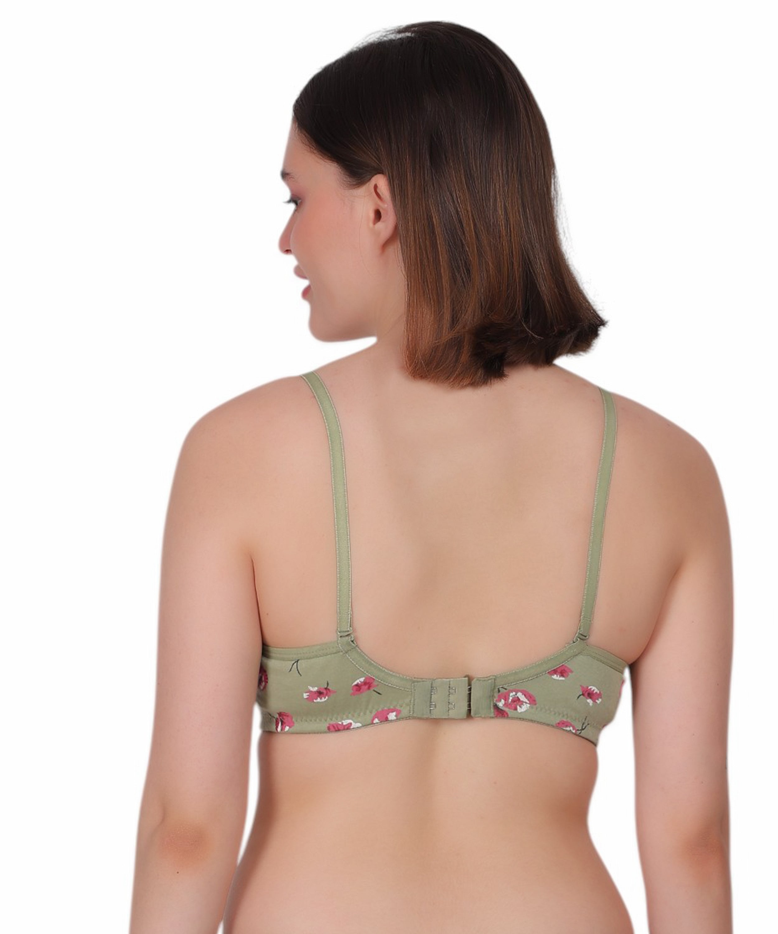 Nudiva Padded Printed Bra: Comfort Meets Style (Pack Of 3)