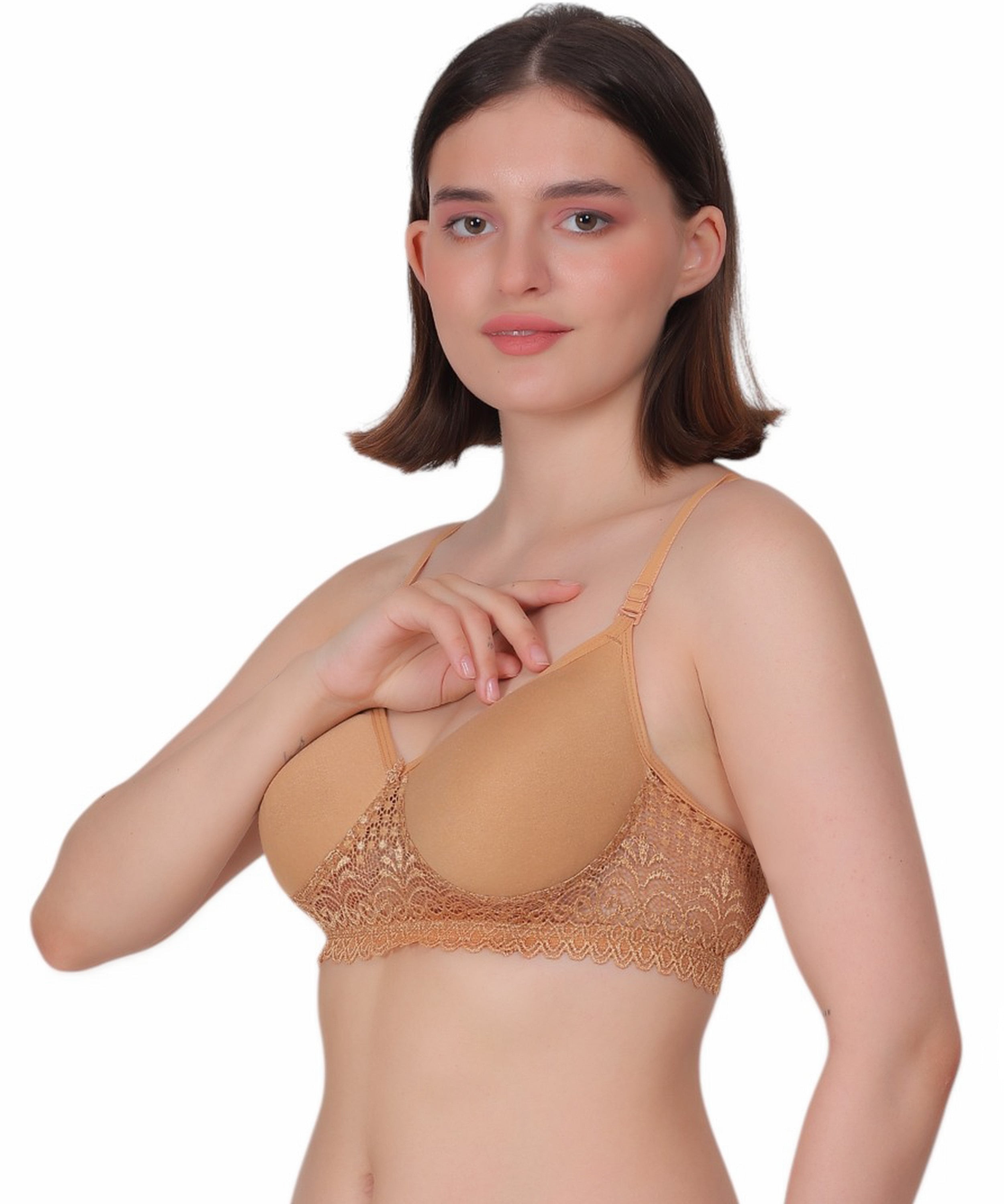 Comfort & Versatility: Nudiva Padded Bra (Pack Of 3)