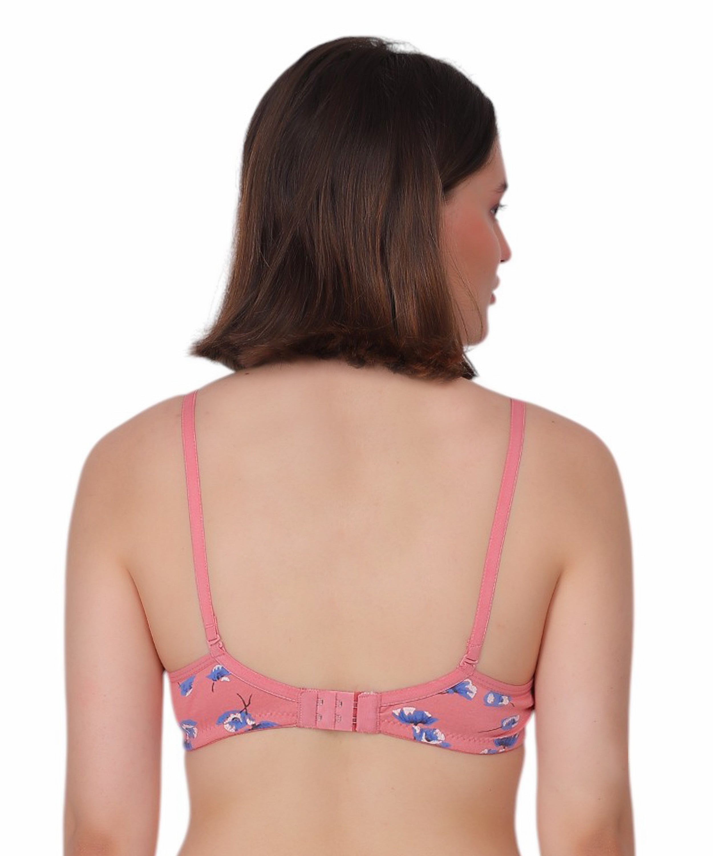 Nudiva Padded Printed Bra: Comfort Meets Style (Pack Of 3)