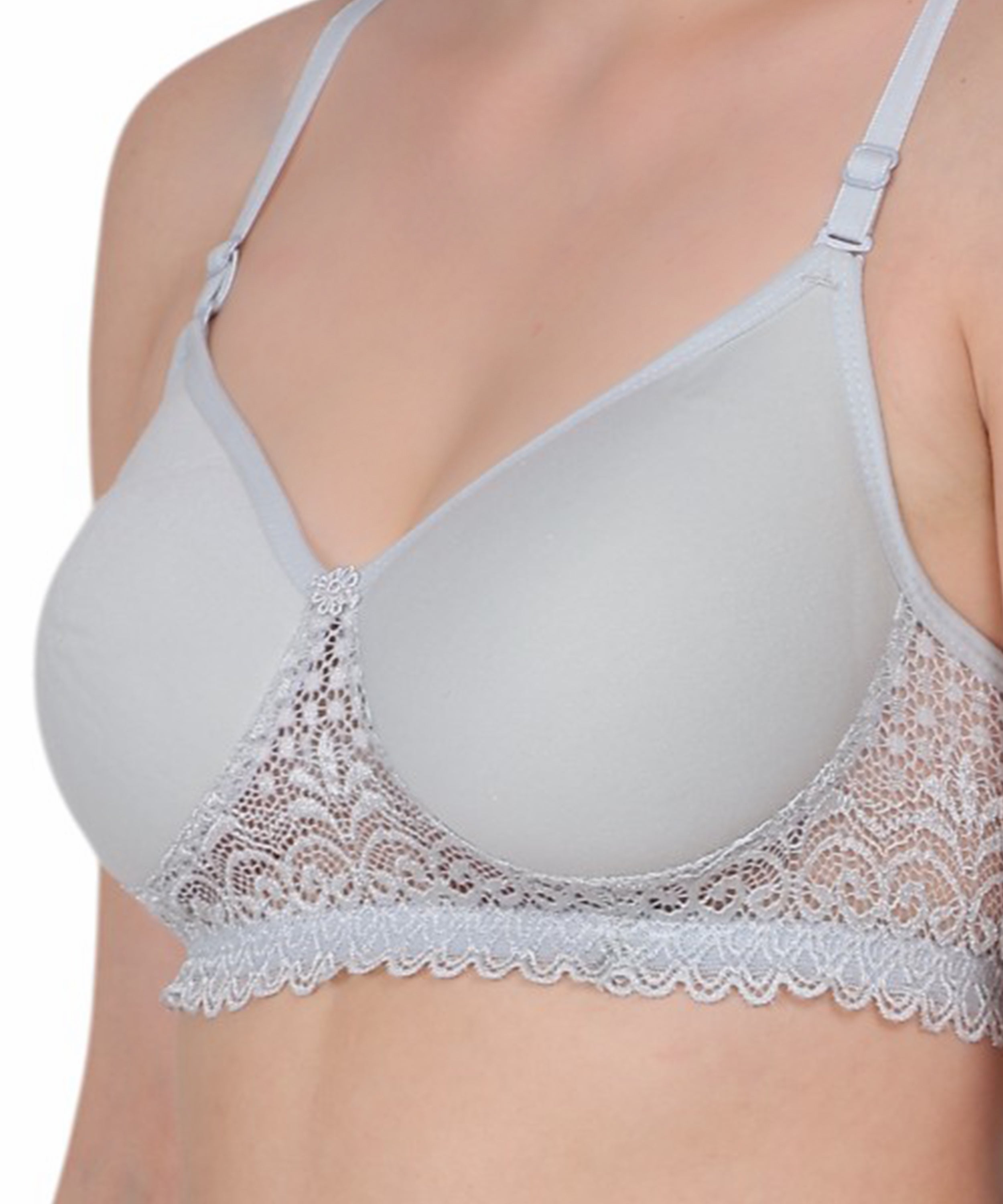 Comfort & Versatility: Nudiva Padded Bra (Pack Of 3)