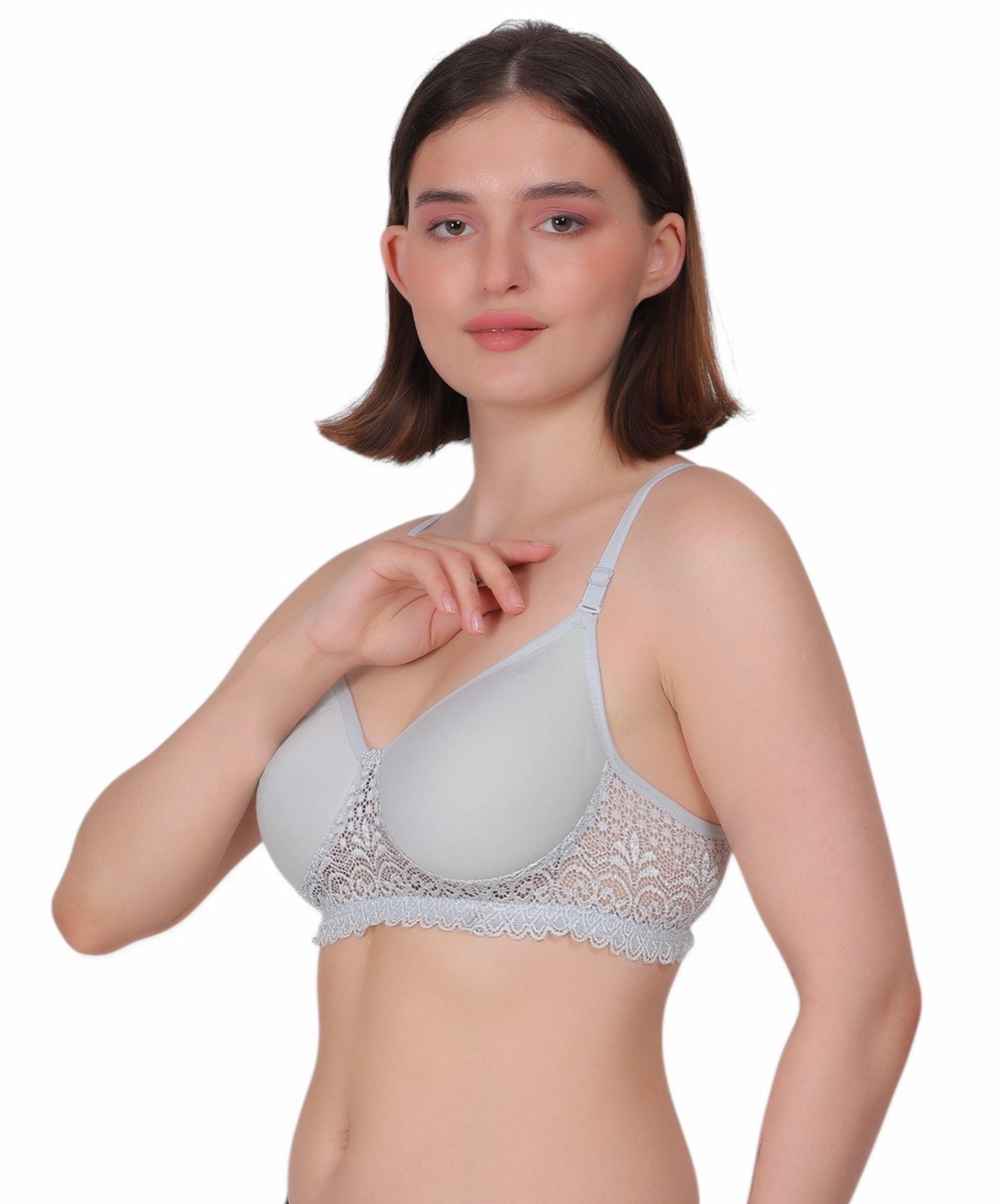 Comfort & Versatility: Nudiva Padded Bra (Pack Of 3)