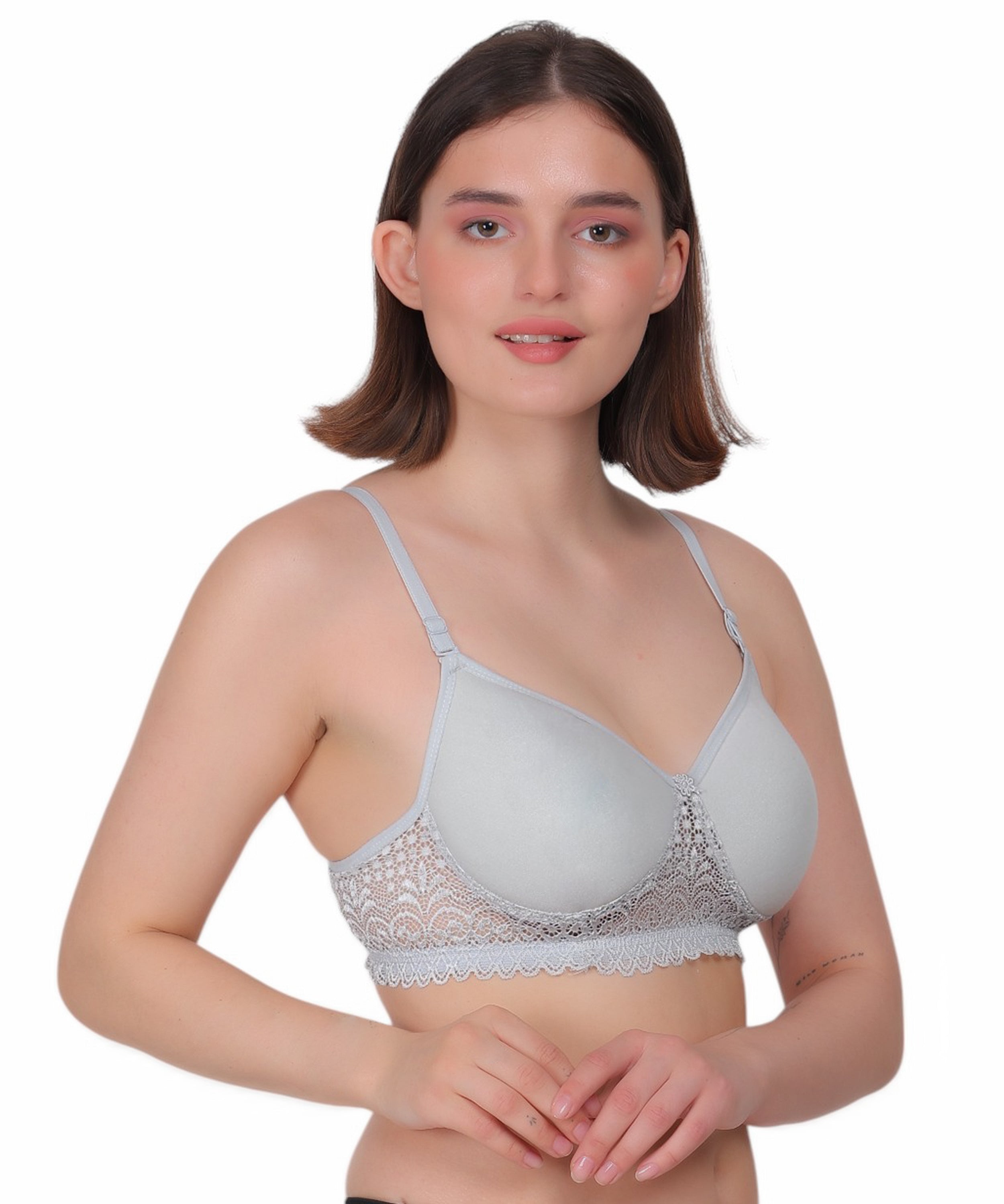 Comfort & Versatility: Nudiva Padded Bra (Pack Of 3)