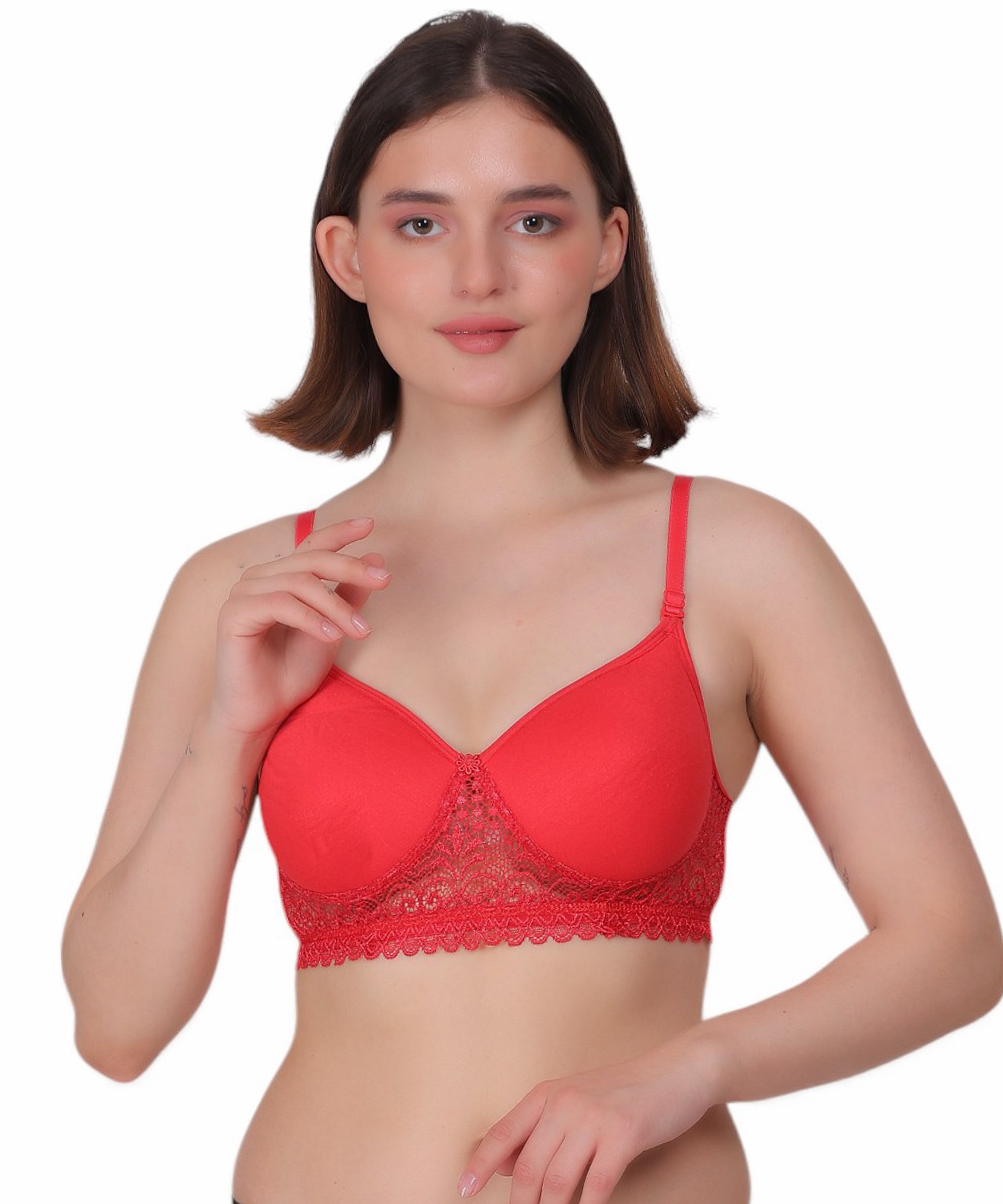 Comfort & Versatility: Nudiva Padded Bra (Pack Of 3)
