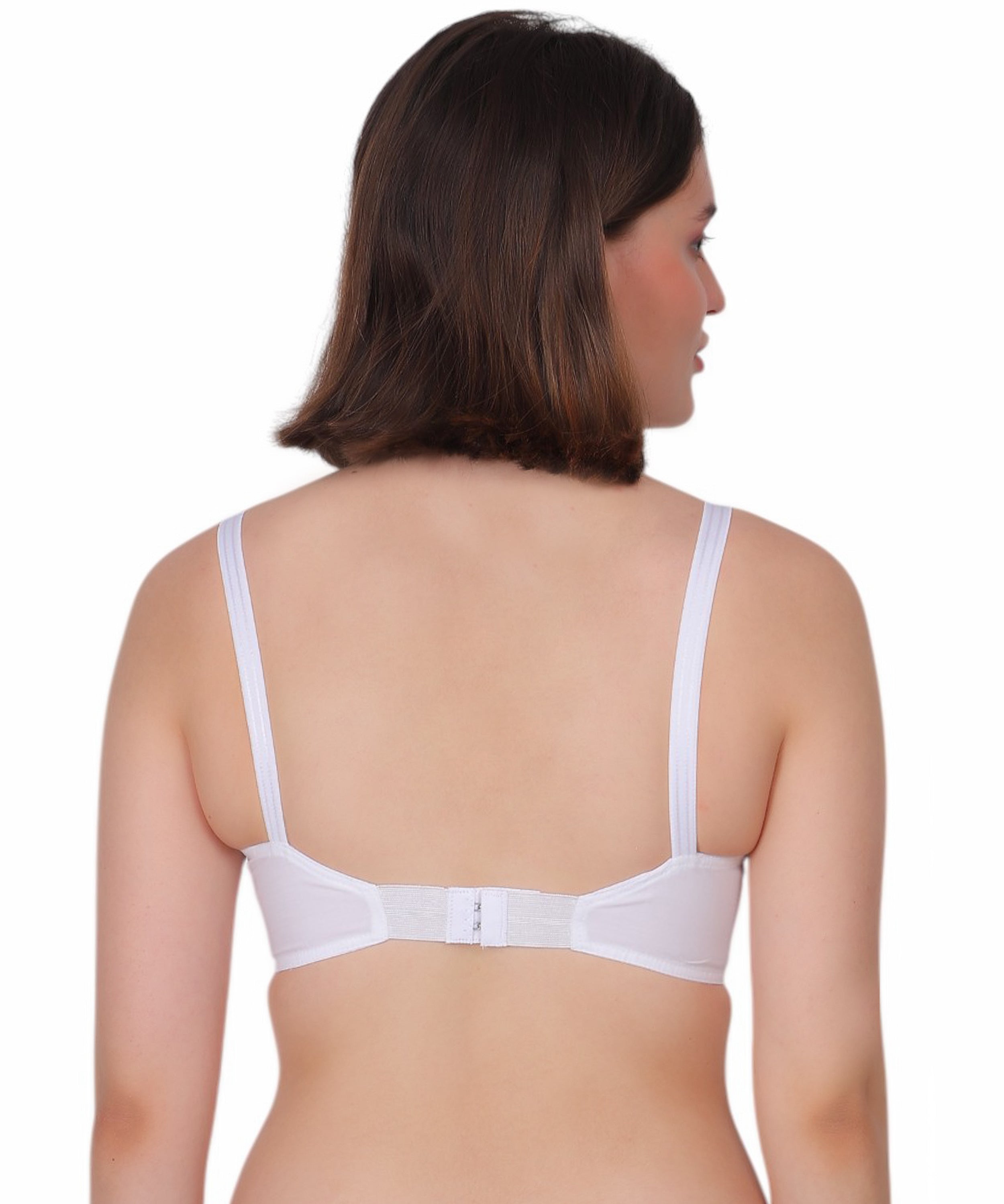 Ultimate Comfort: Nudiva Non-Padded Cotton Bra (Pack Of 3)