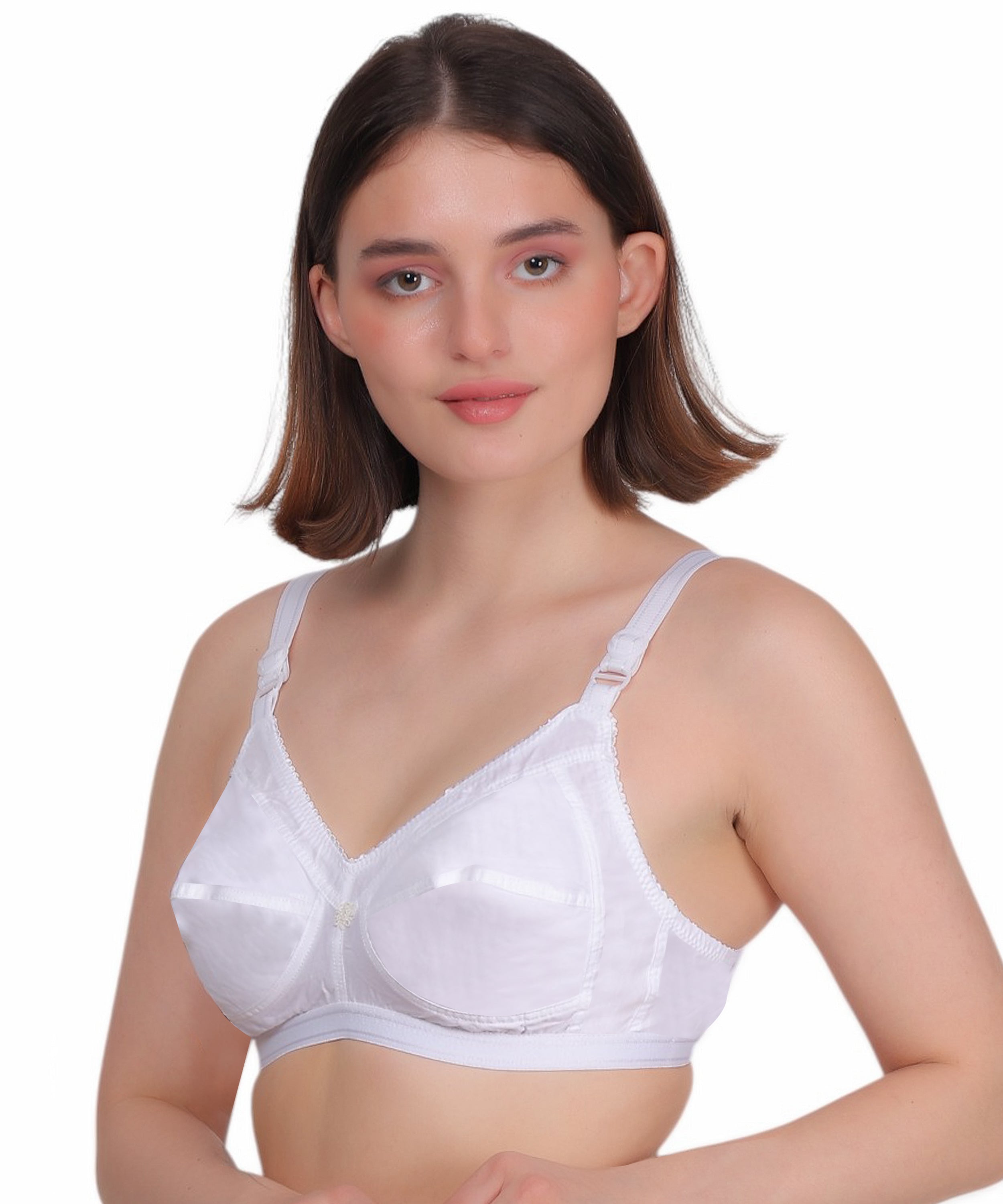 Ultimate Comfort: Nudiva Non-Padded Cotton Bra (Pack Of 3)