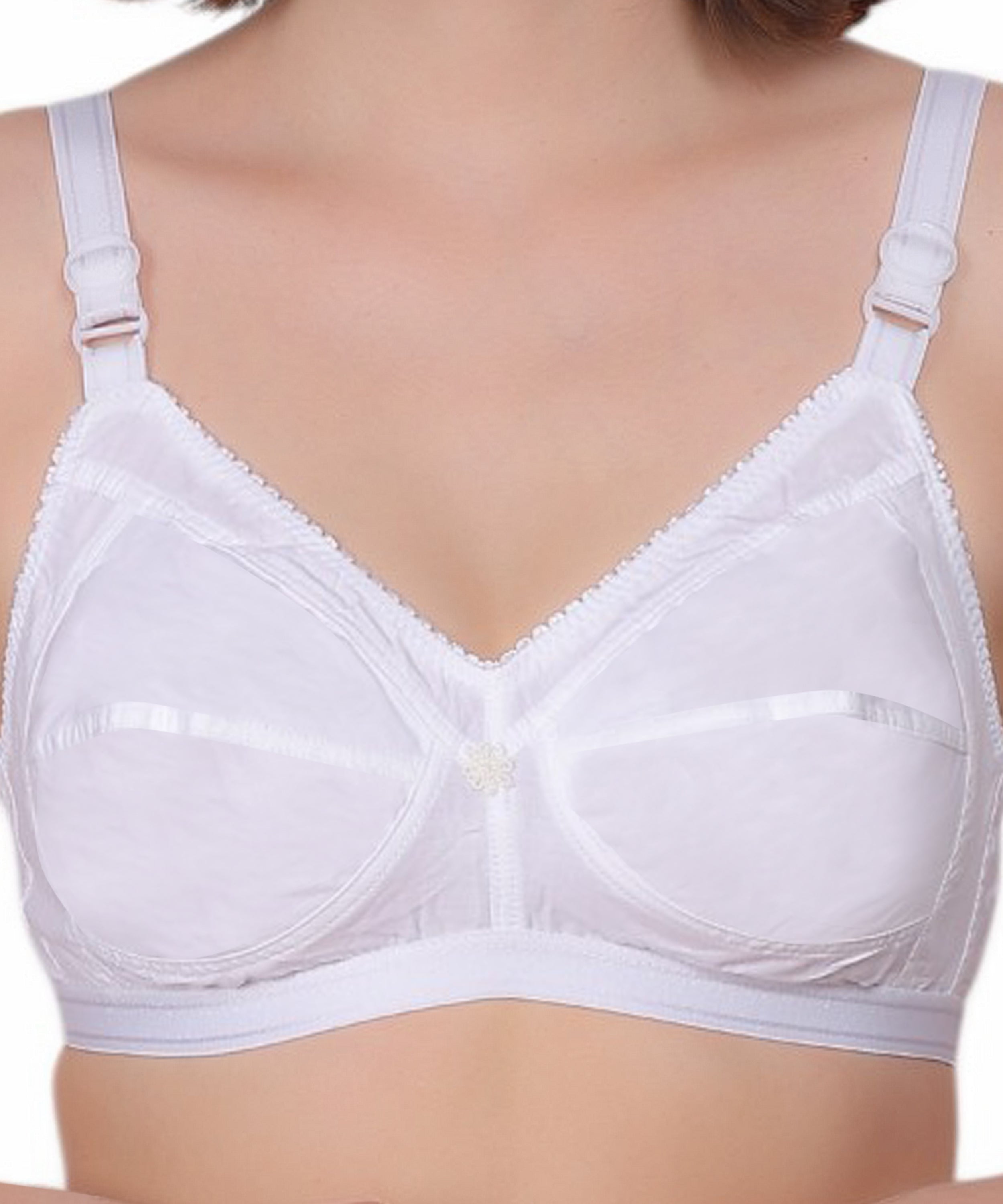 Ultimate Comfort: Nudiva Non-Padded Cotton Bra (Pack Of 3)
