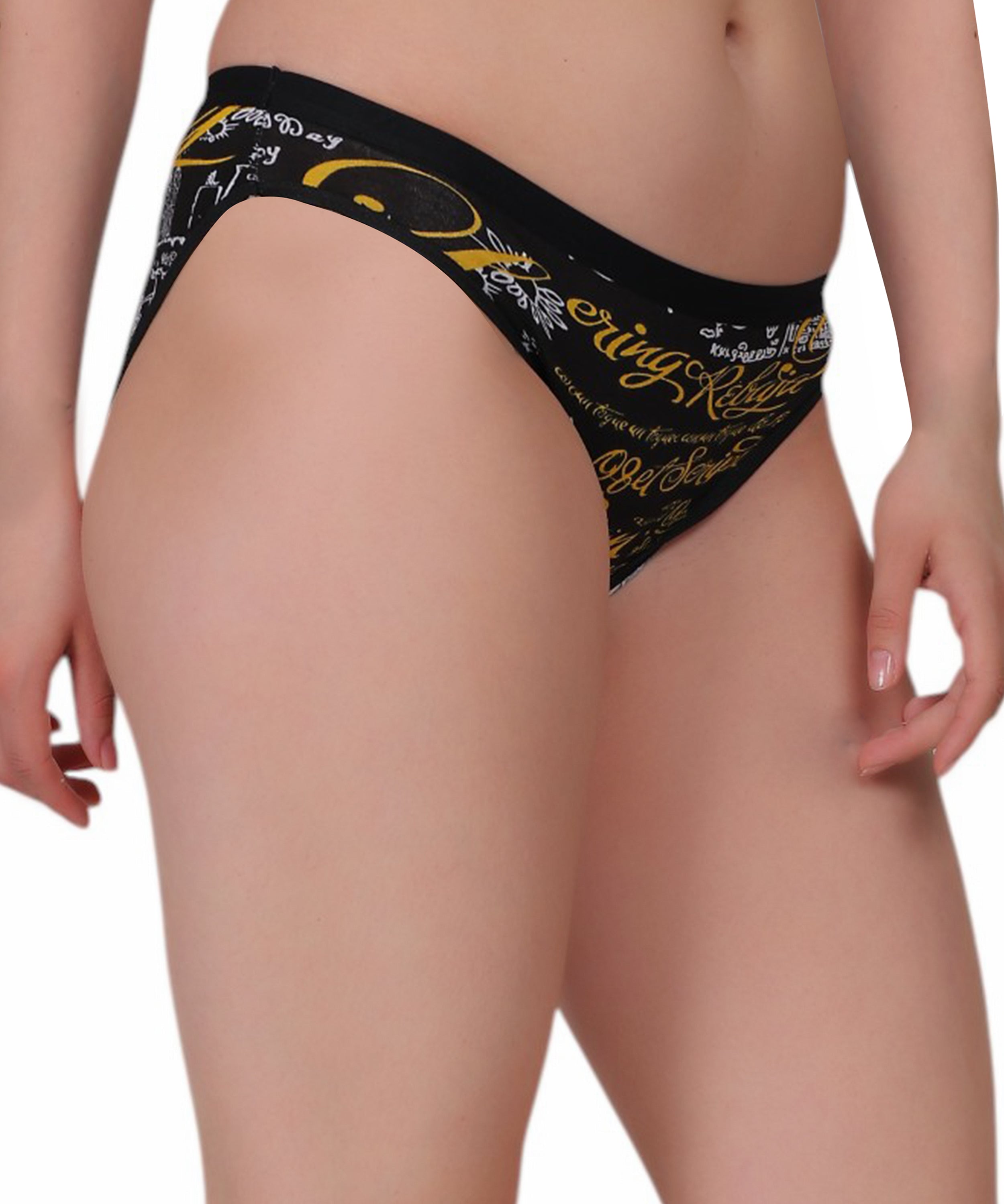 Pack Of 3 Mid-Rise Hipster Nudiva Panties: Comfort & Fit