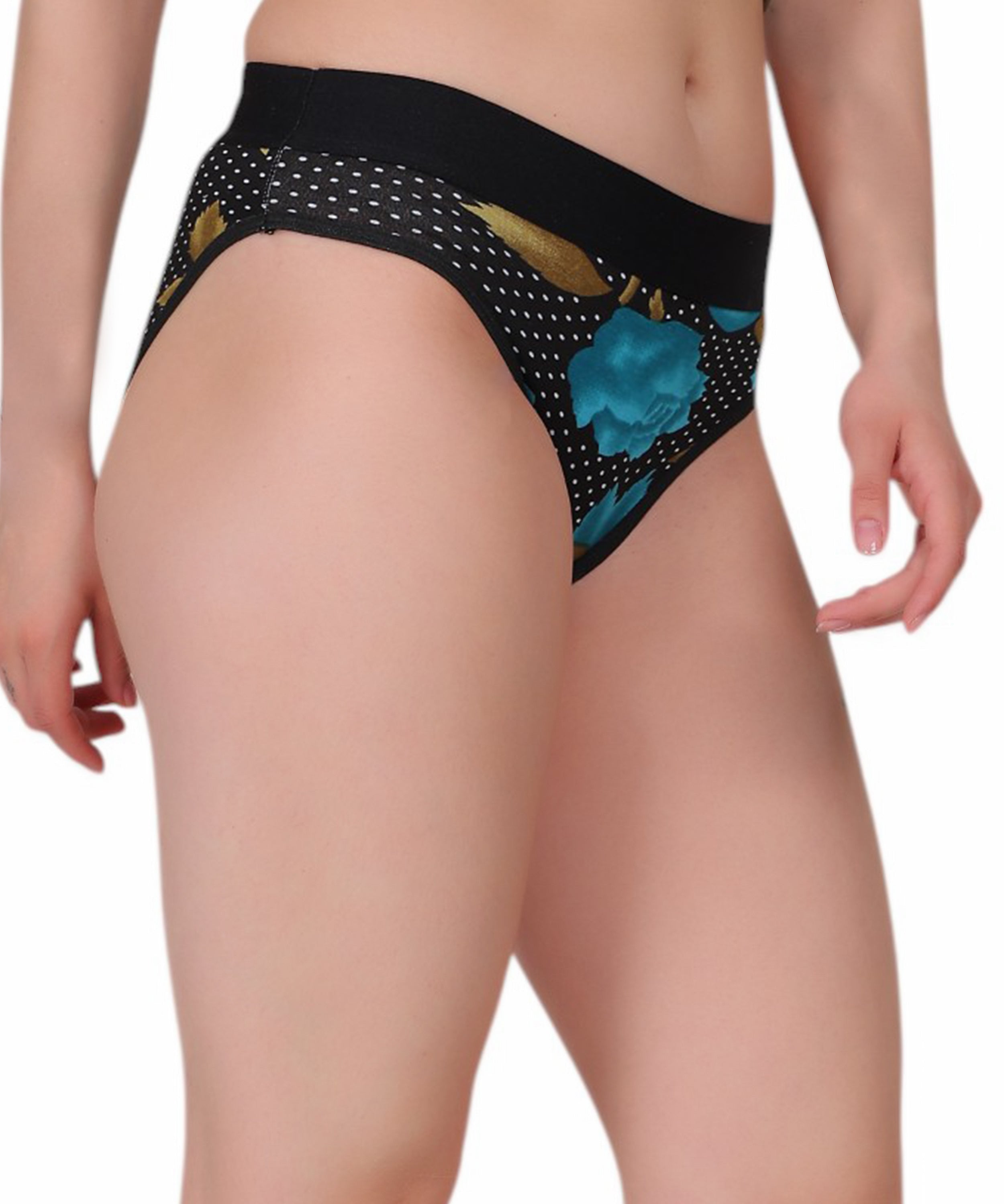Nudiva Tulip Mid-Rise Hipster Panties: Pack of 3