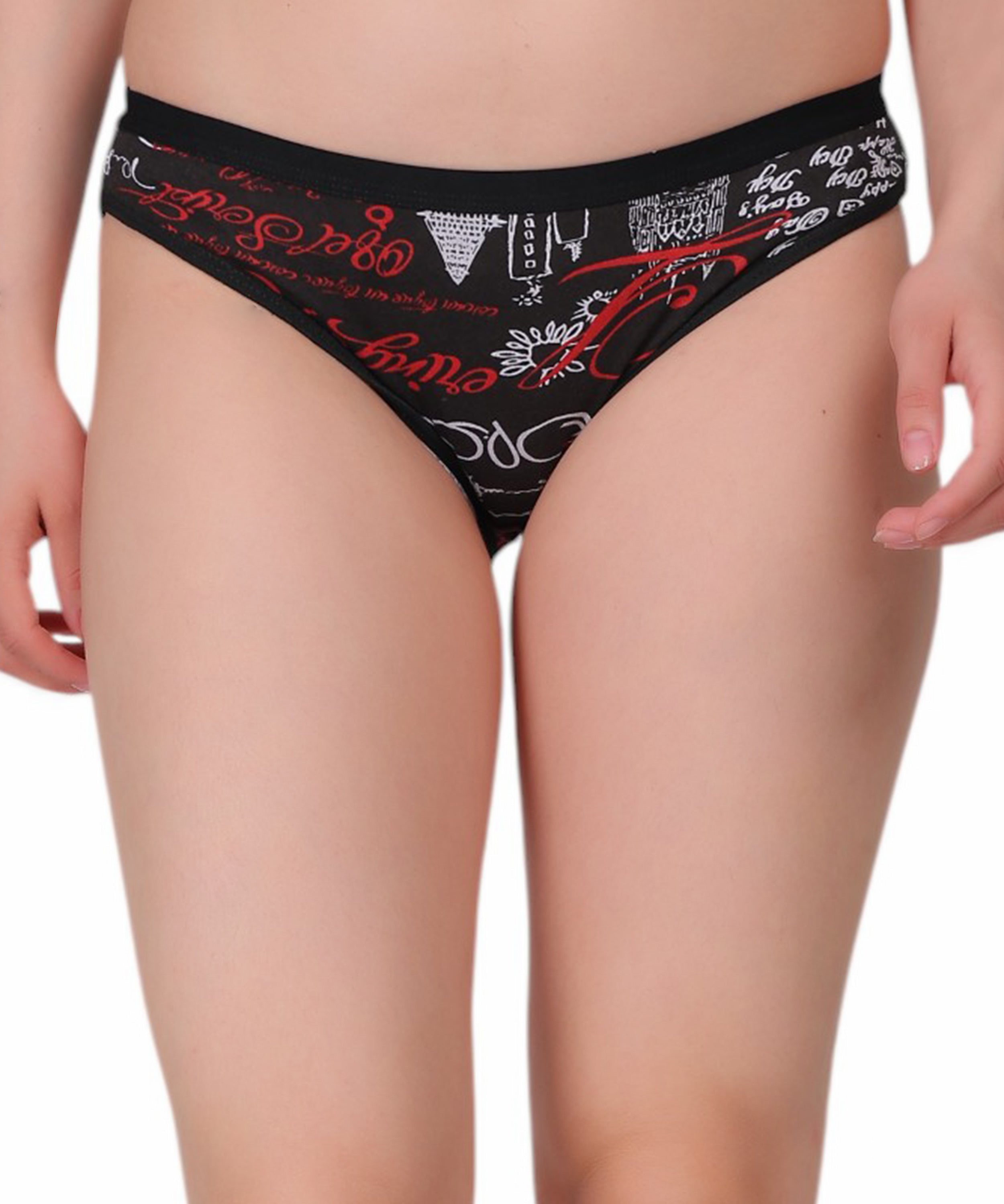 Pack Of 3 Mid-Rise Hipster Nudiva Panties: Comfort & Fit