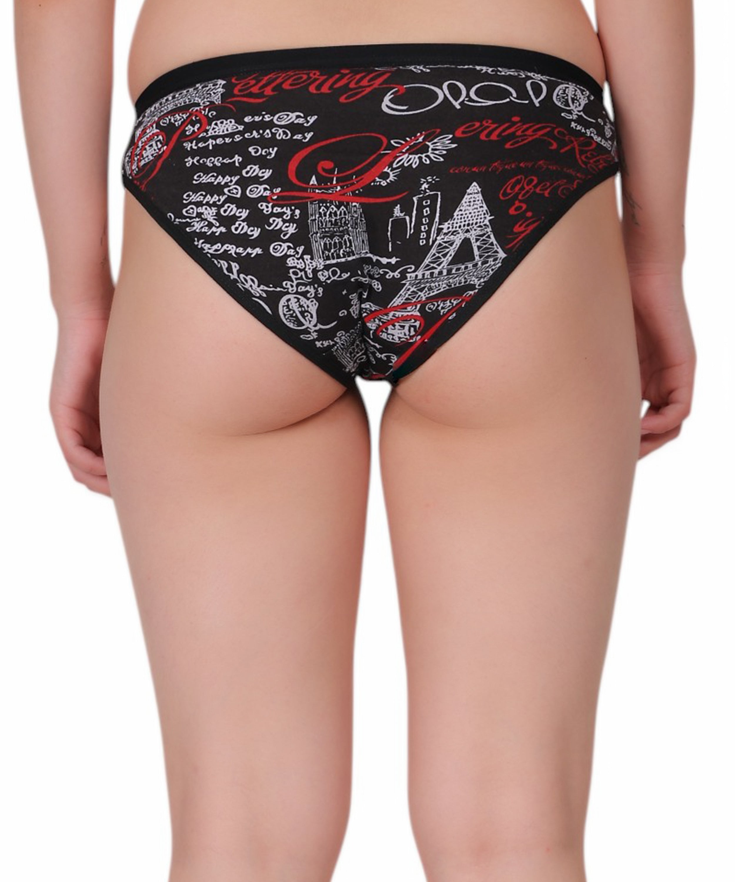 Pack Of 3 Mid-Rise Hipster Nudiva Panties: Comfort & Fit