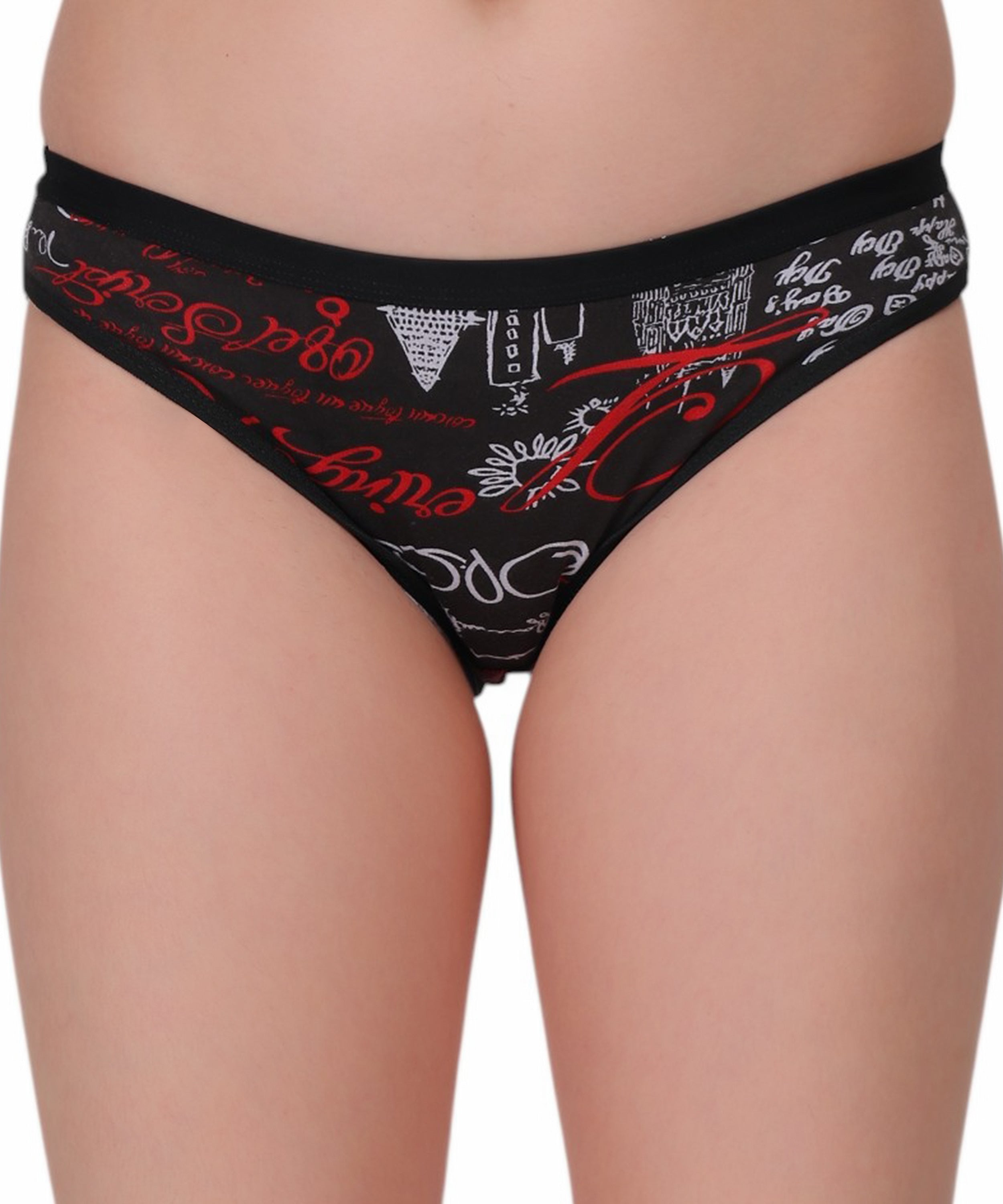 Pack Of 3 Mid-Rise Hipster Nudiva Panties: Comfort & Fit