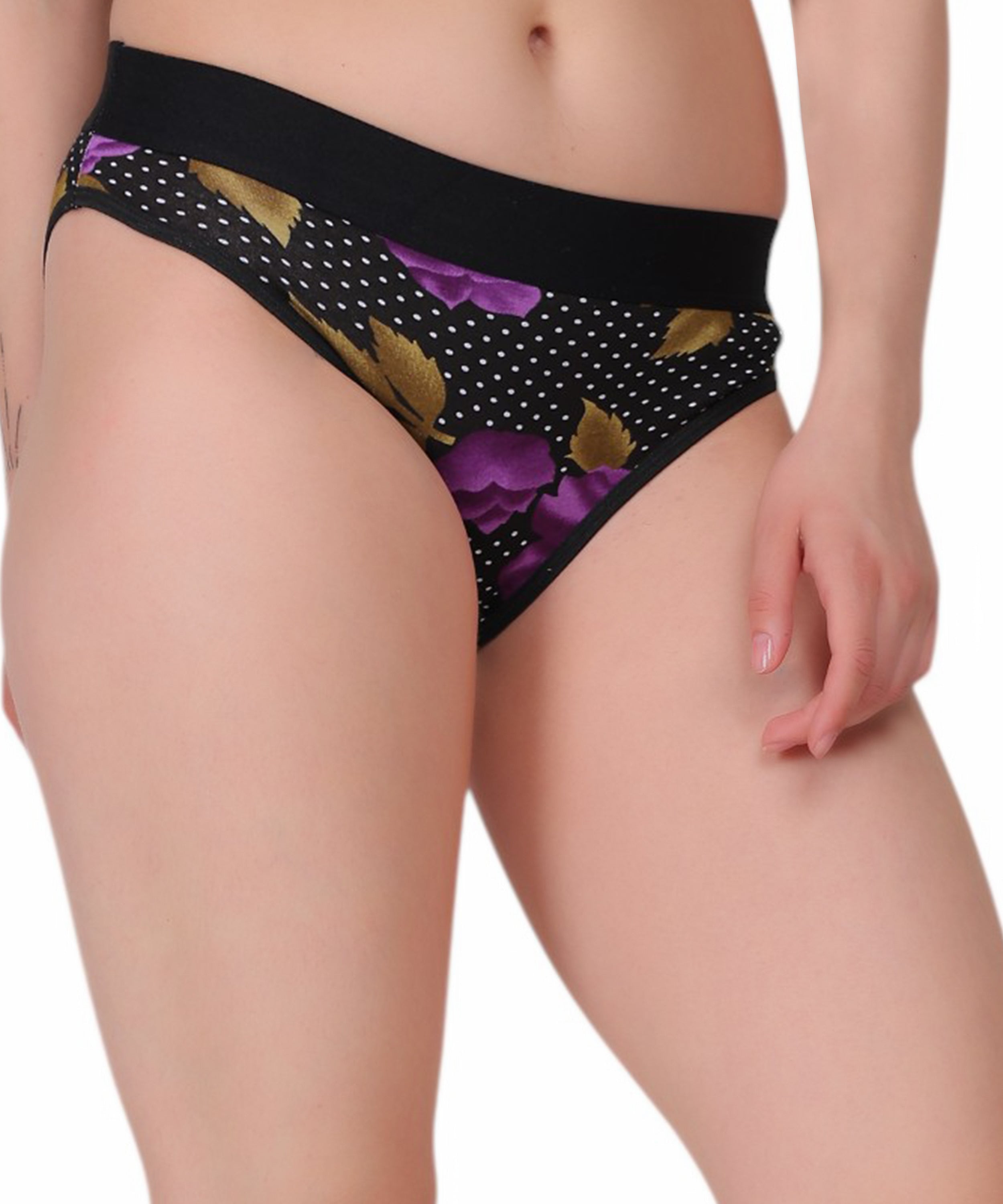 Nudiva Tulip Mid-Rise Hipster Panties: Pack of 3