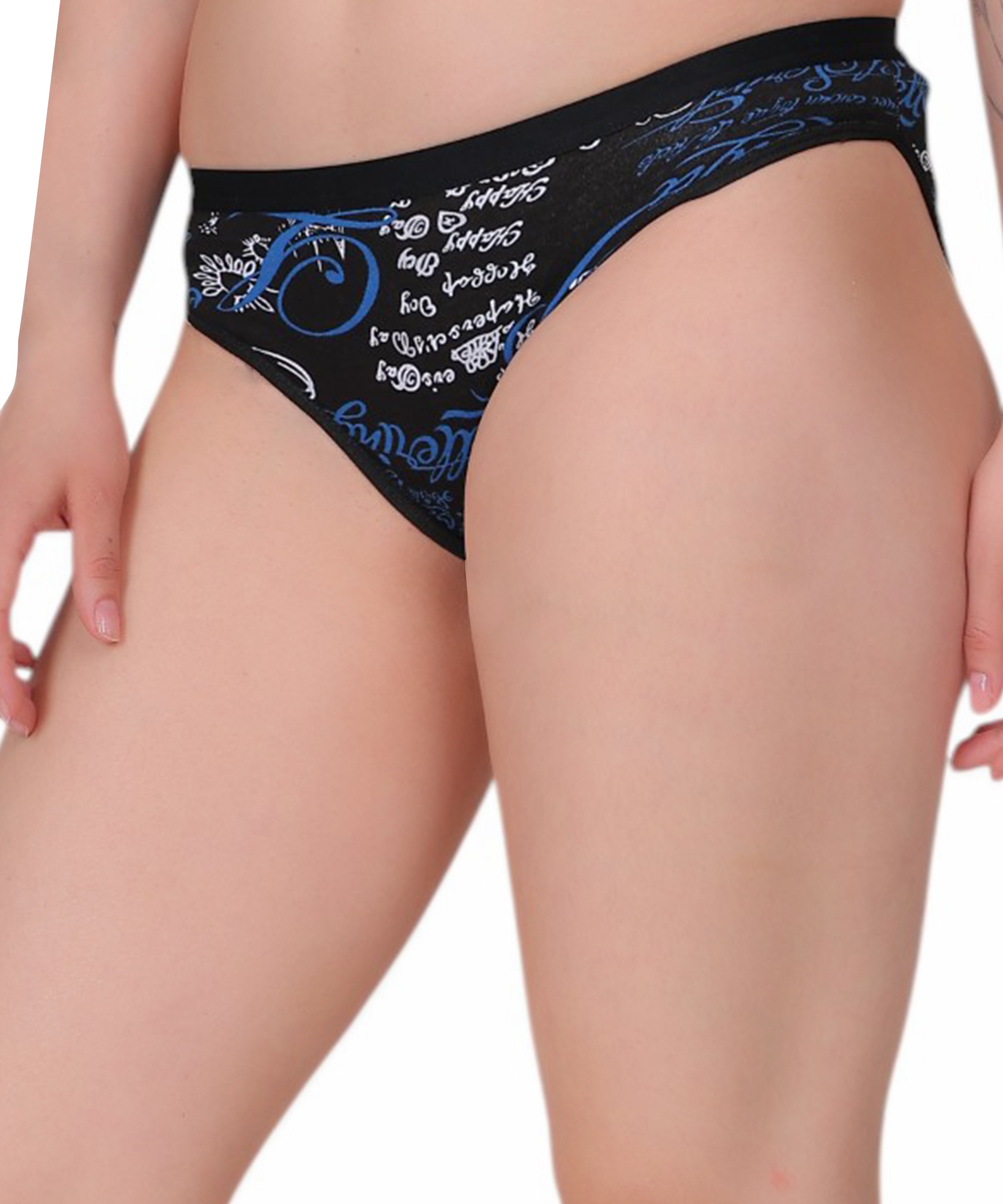 Pack Of 3 Mid-Rise Hipster Nudiva Panties: Comfort & Fit