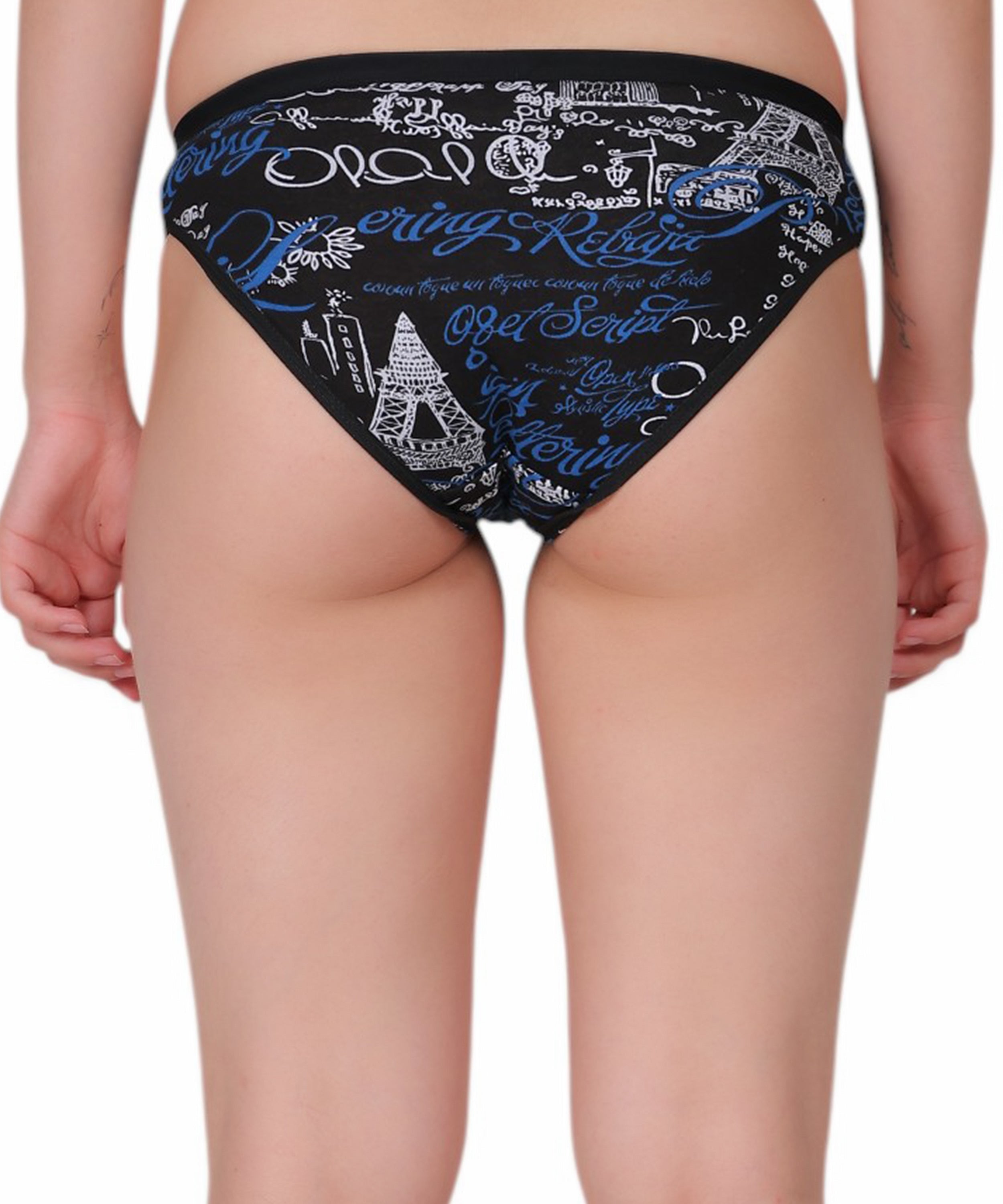 Pack Of 3 Mid-Rise Hipster Nudiva Panties: Comfort & Fit
