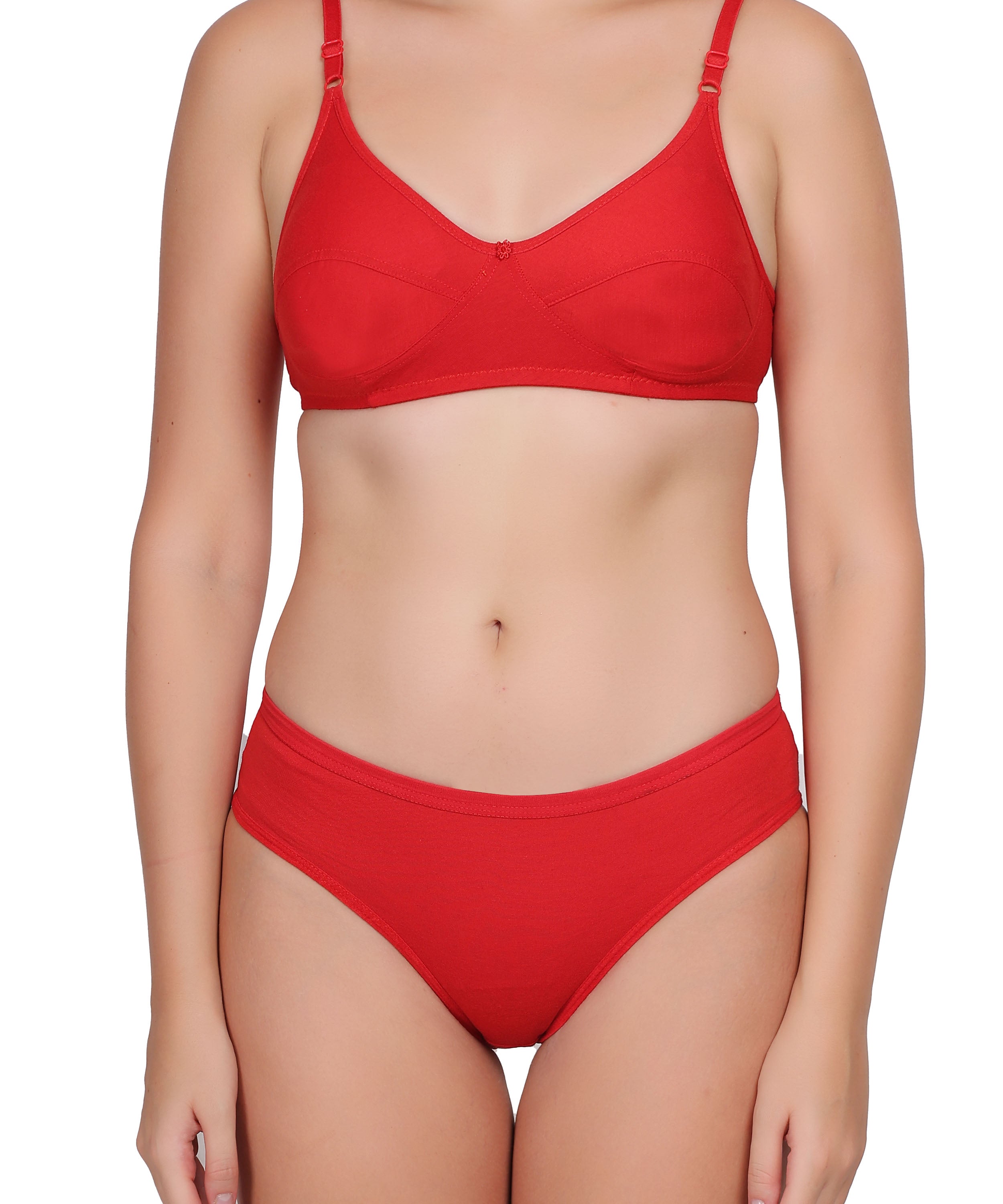 Full-Coverage Lingerie Set: Natural Shape