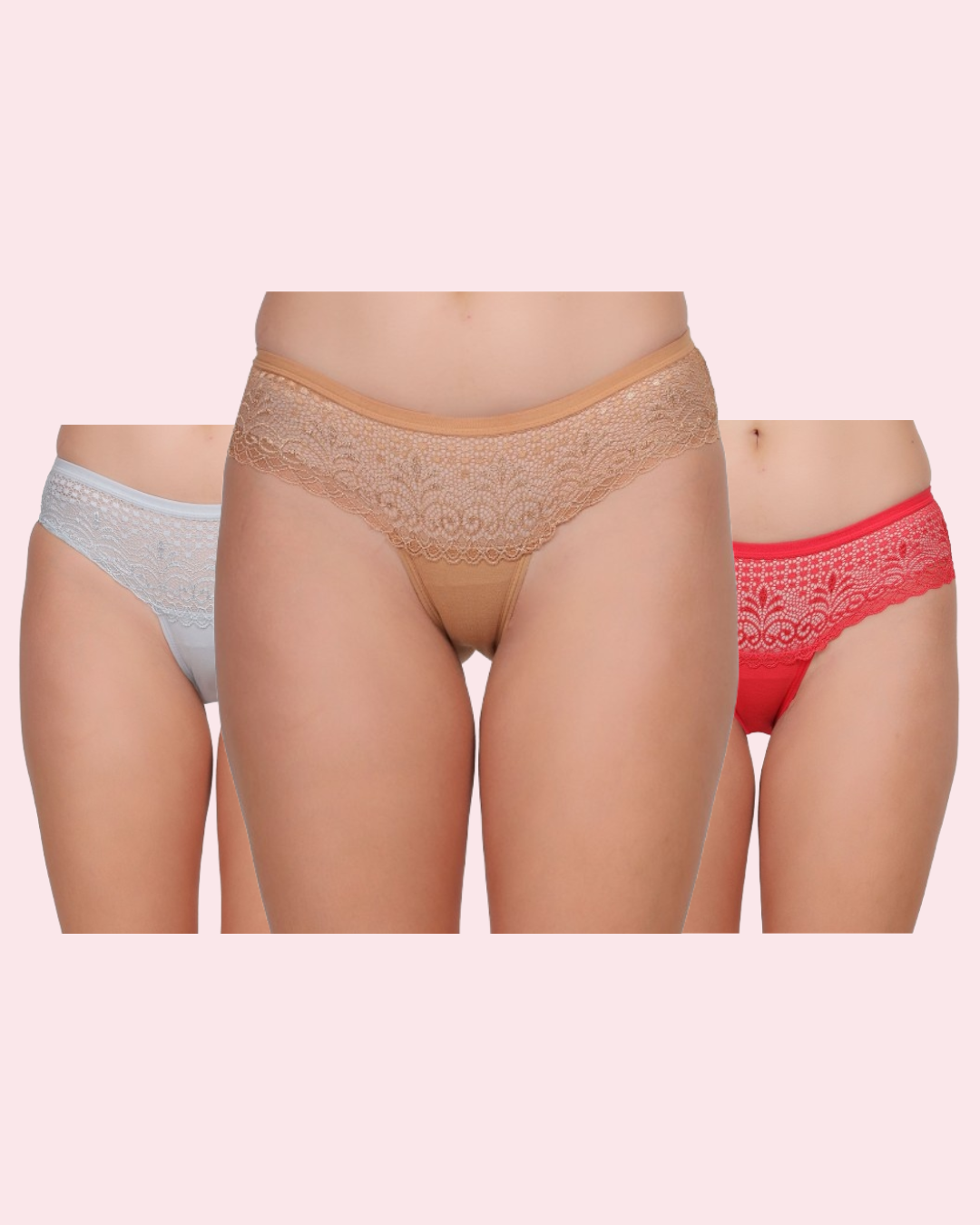 Nudiva Everyday Panties : Everyday Comfort (Pack Of 3)